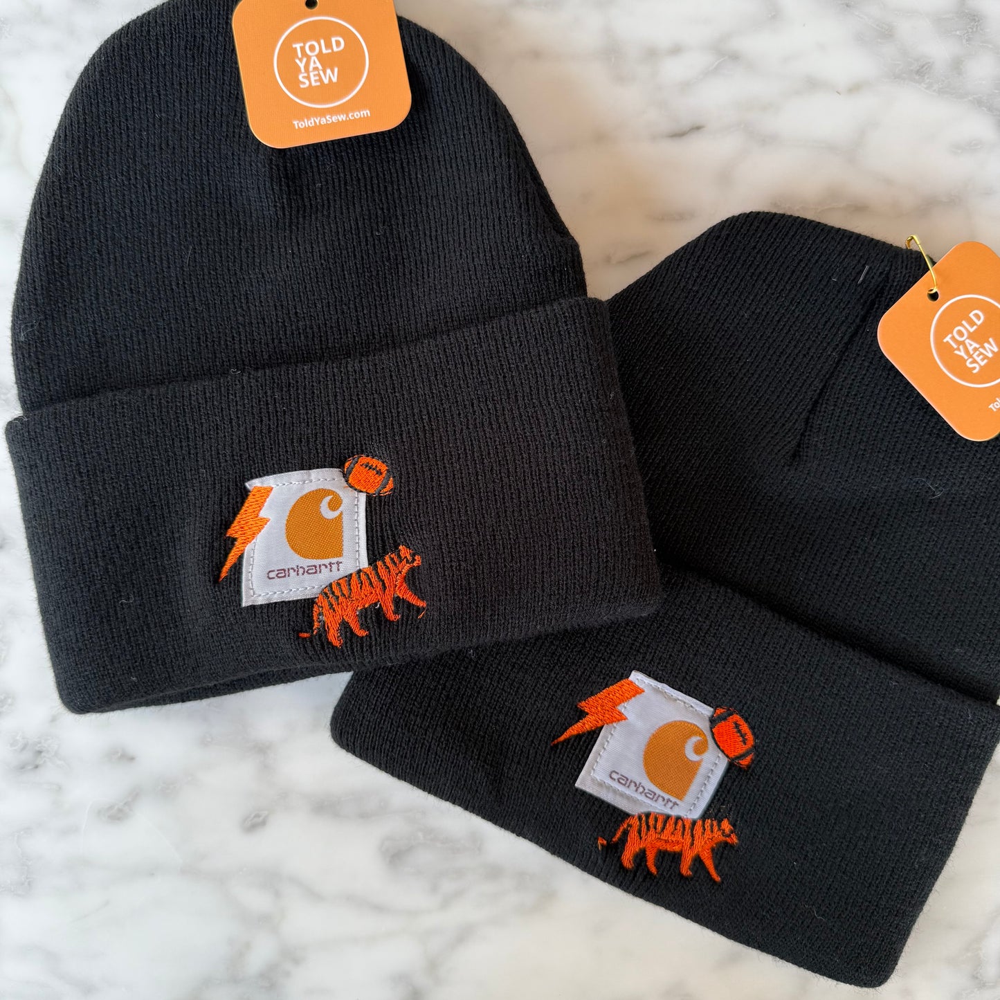 Cincy Bengals Embroidered Carhartt Beanie Hat
