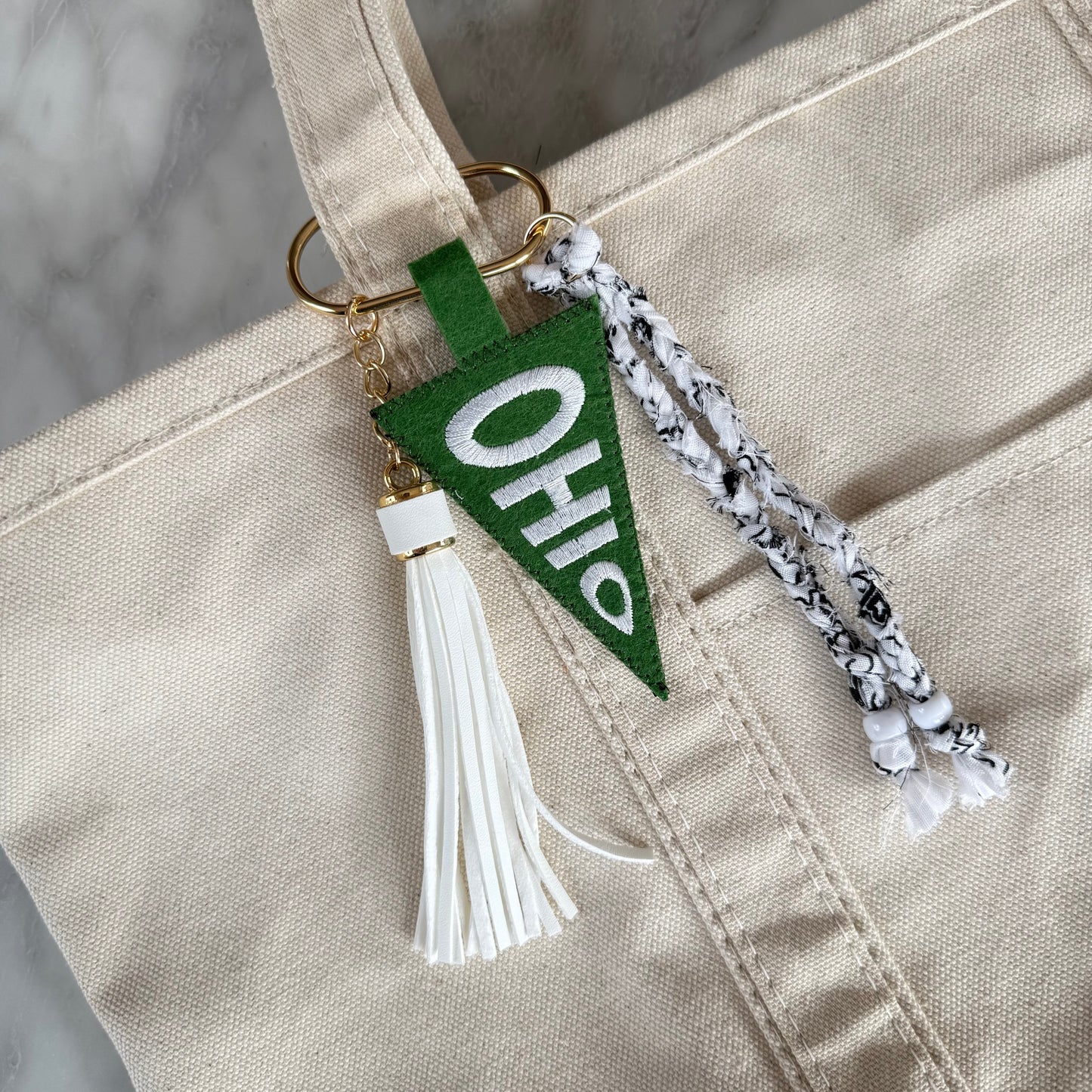 Ohio University Pennant Bag Charm
