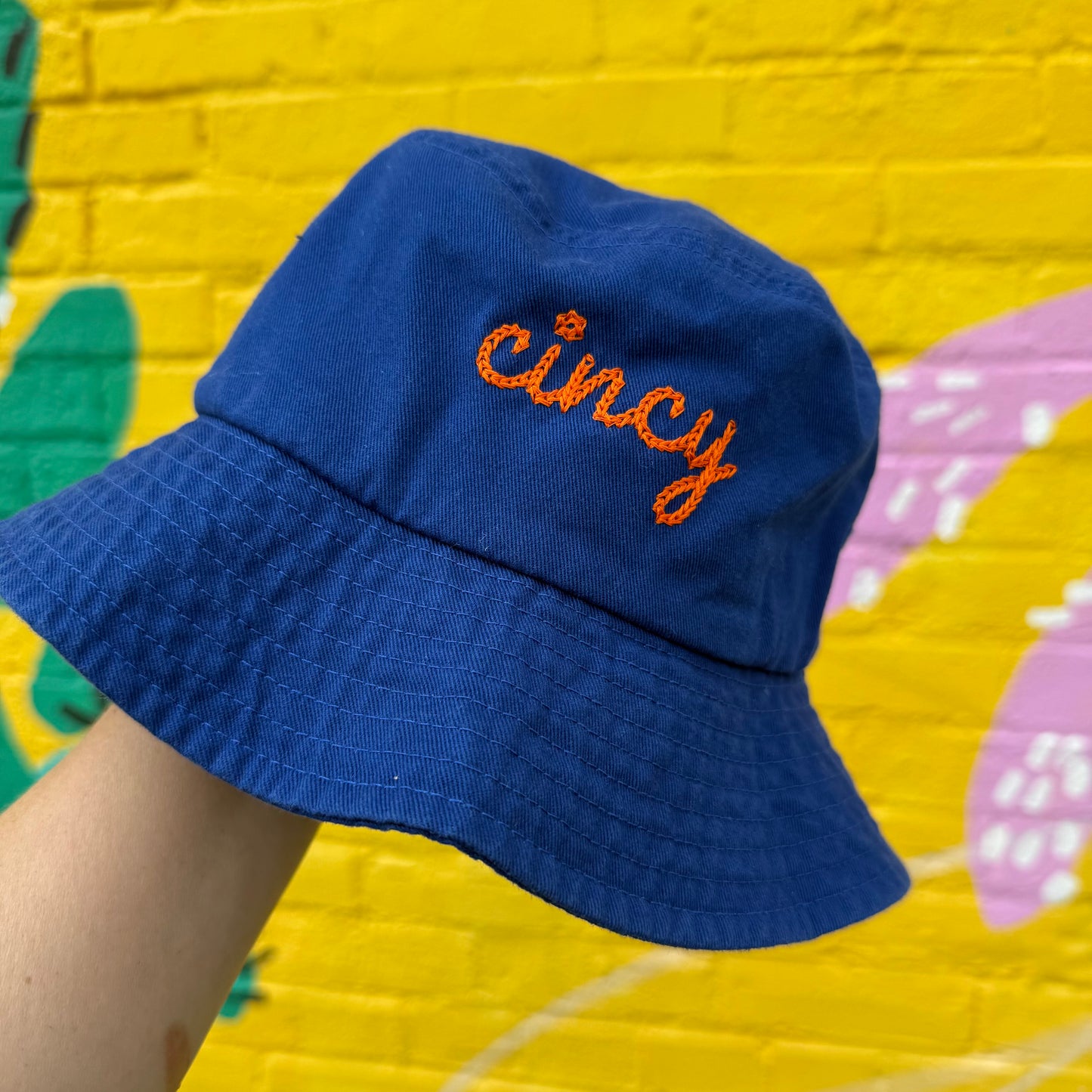 Embroidered Cincy Soccer Bucket Hats