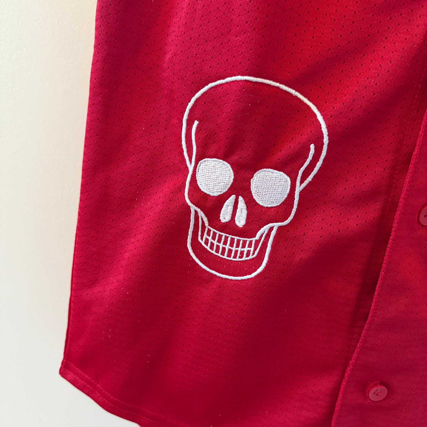 "Cincy 'Til I Die" Upcycled Sleeveless Baseball Jersey