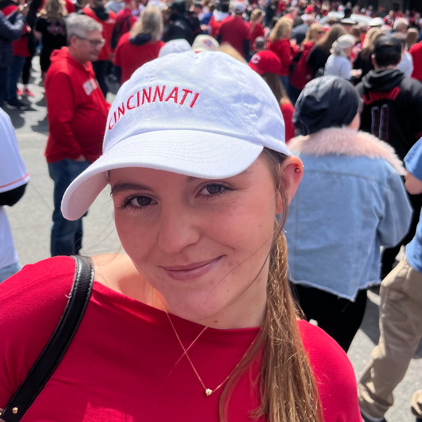 Cincinnati Embroidered Baseball Cap Hat