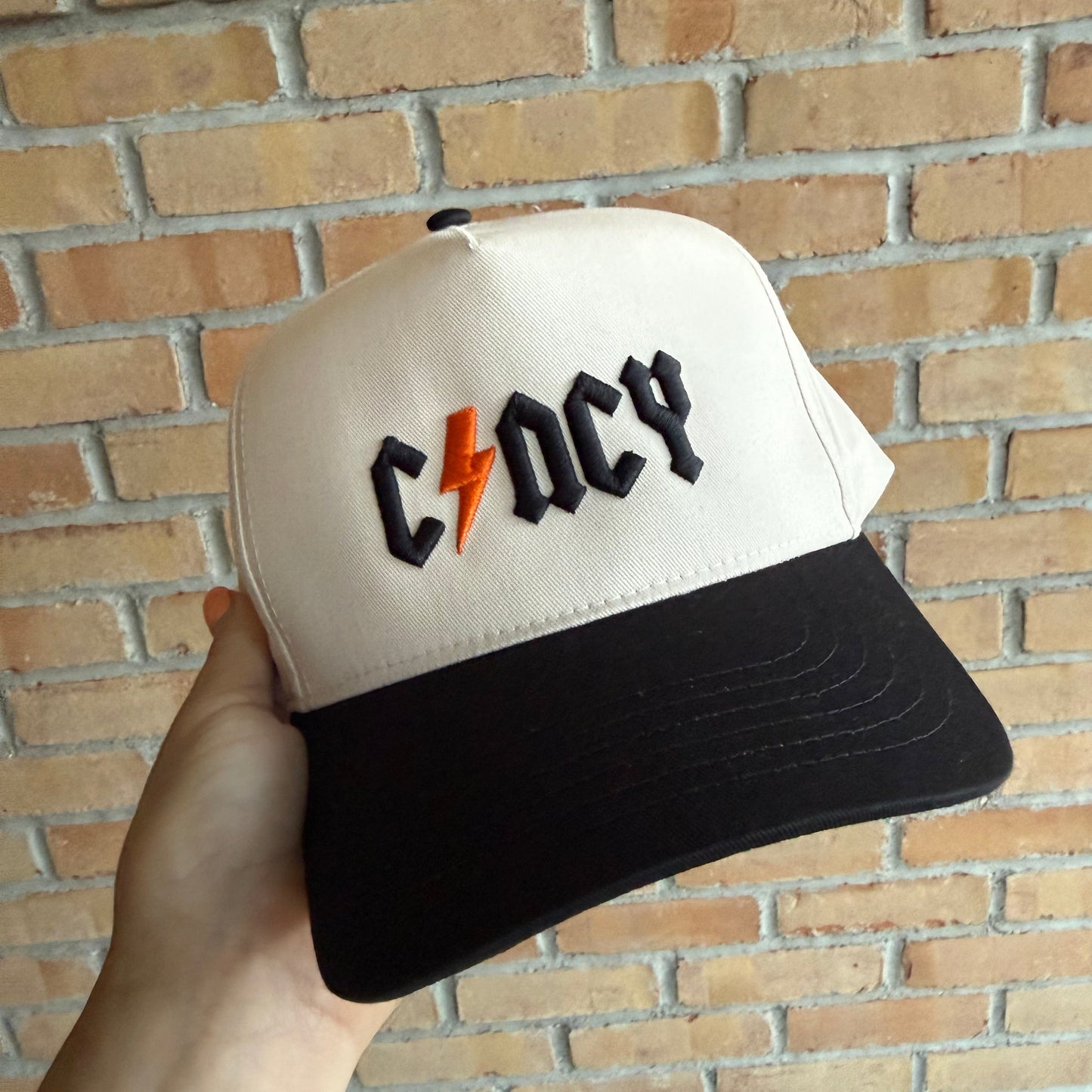 "C⚡️NCY" Cincinnati Bengals Embroidered Five-Panel Twill Hat
