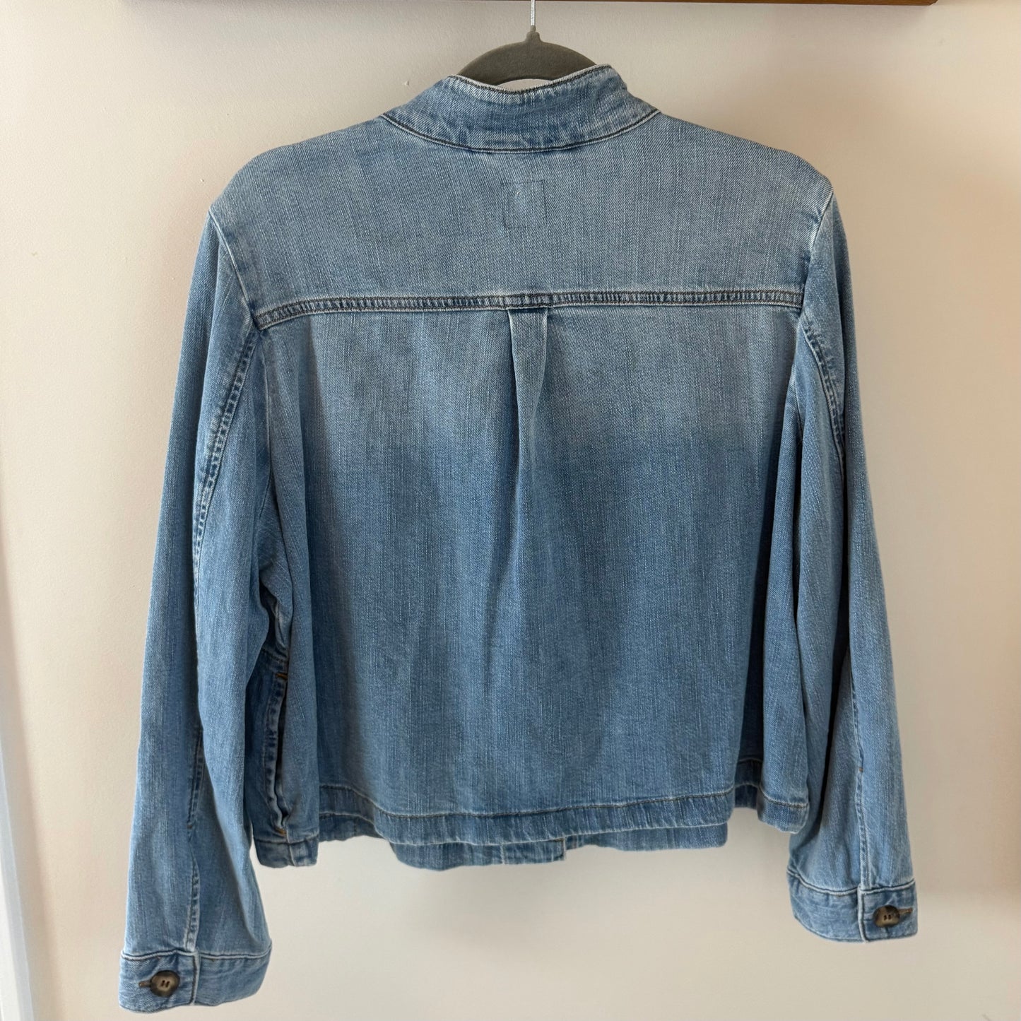 Cincinnati Bengals-Inspired Embroidered Denim Jacket