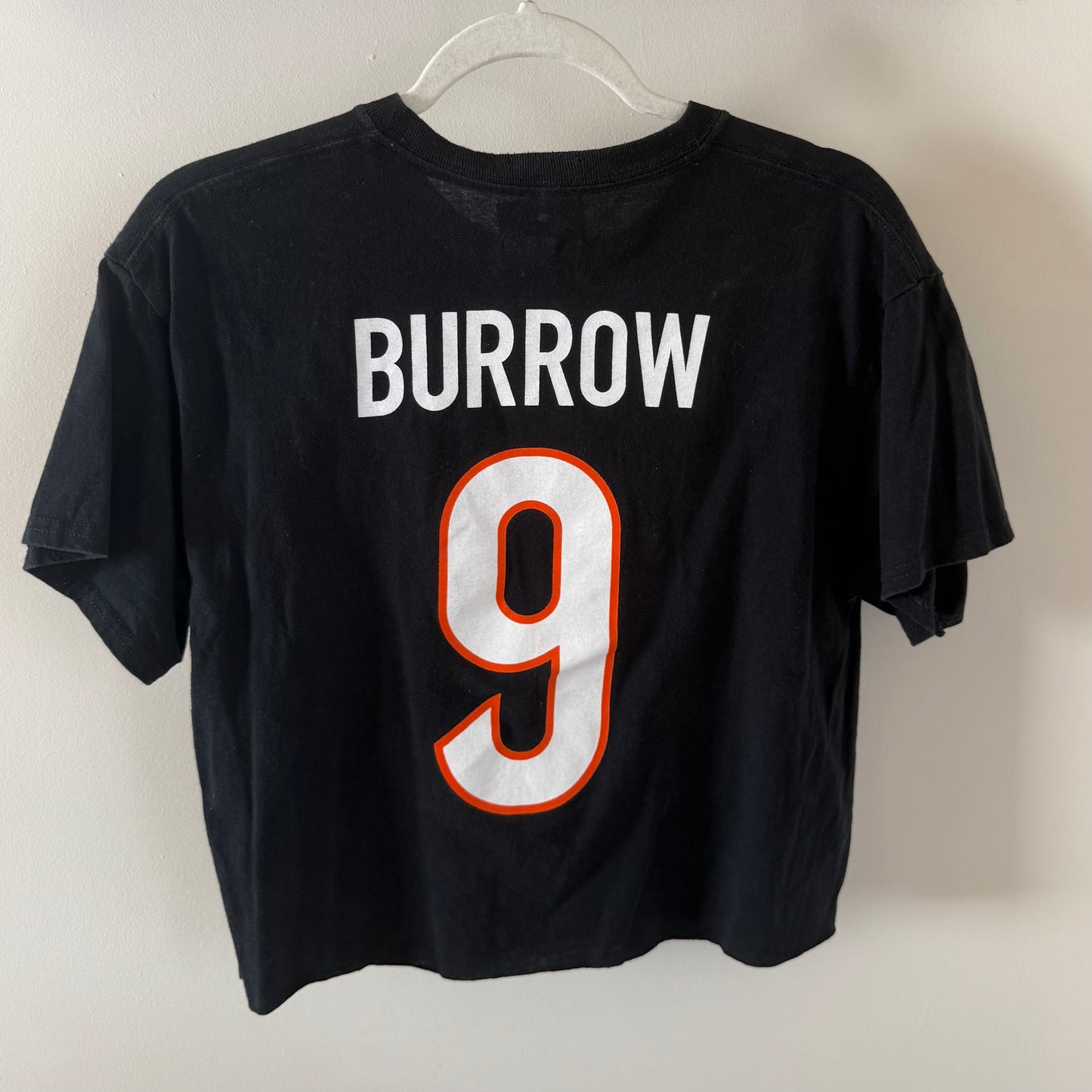 Joe Burrow "I love Joe" Upcycled Cropped Tee
