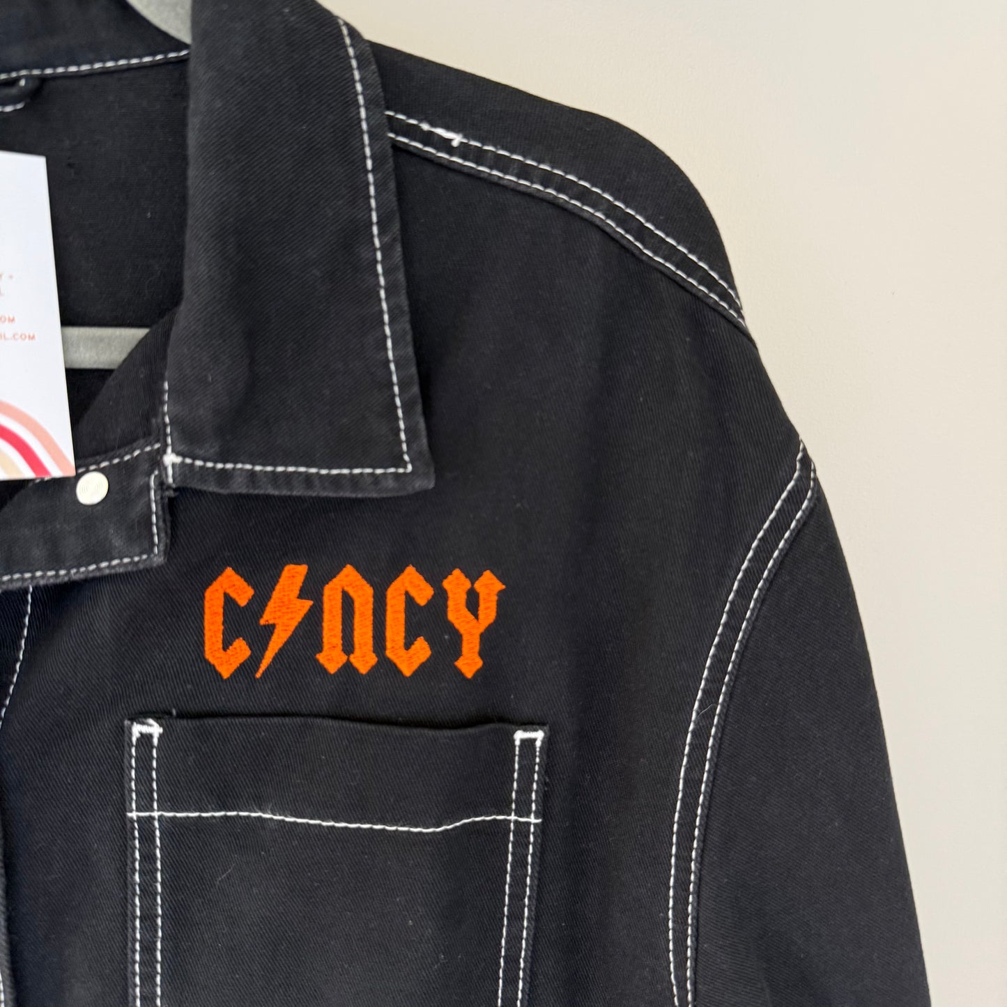 Cincy Rocks Upcycled Workwear Style Jacket