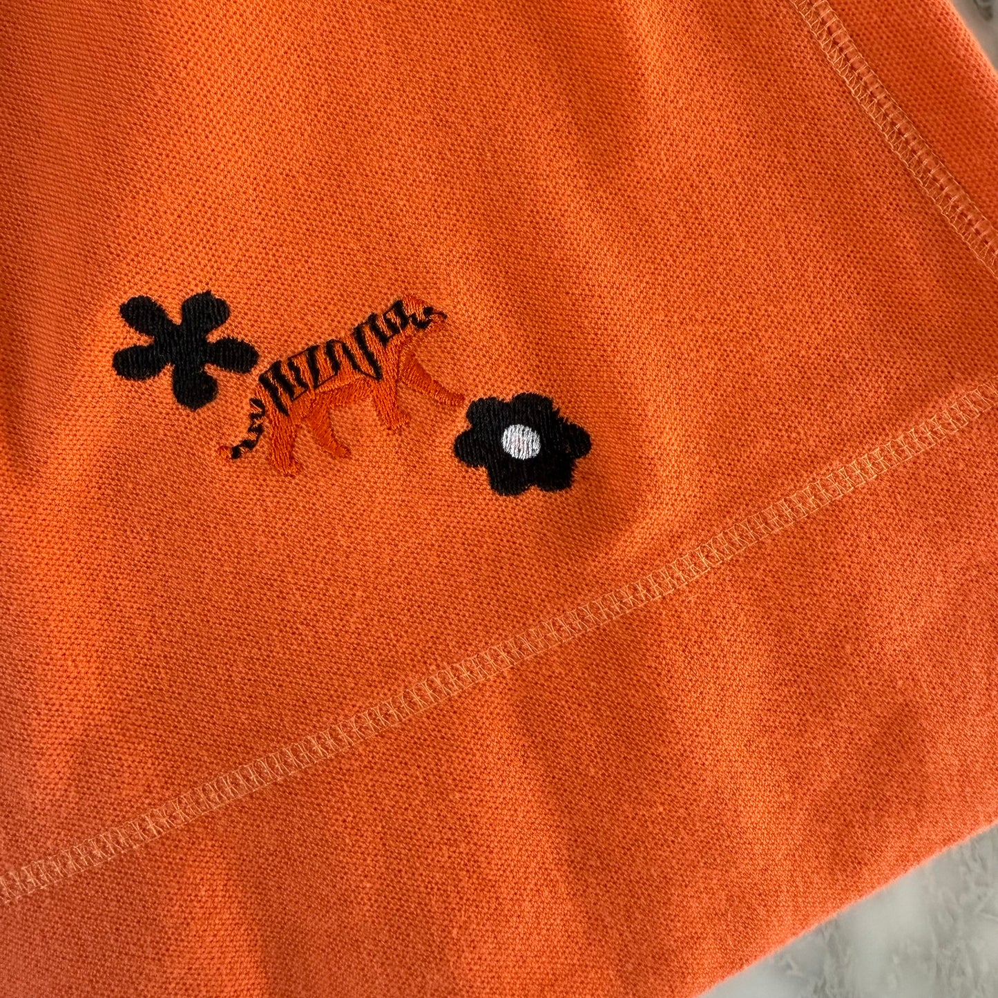 Bengals Babe Upcycled Causal Cotton Skirt