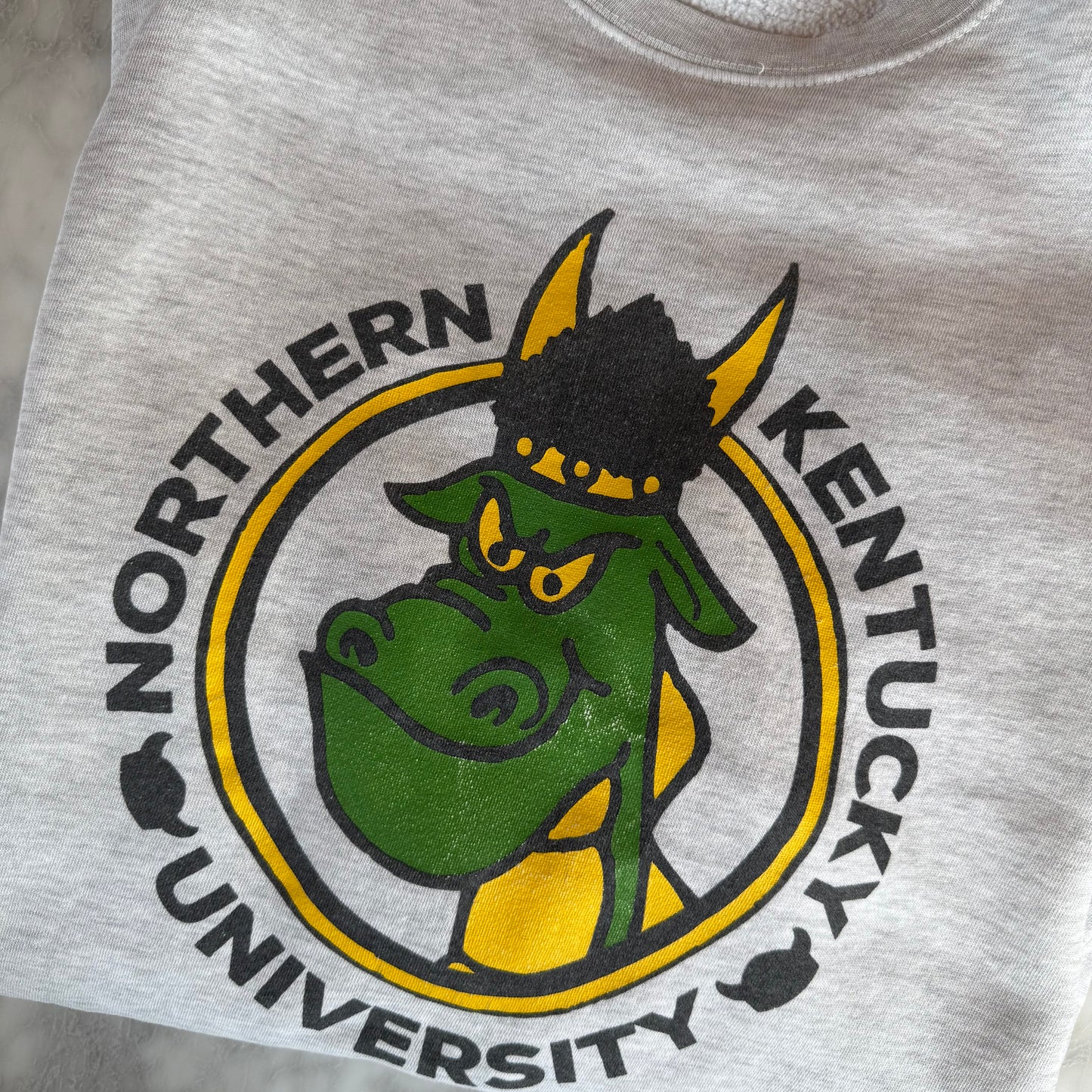 Vintage "Hey U" Mascot NKU Northern Kentucky University Sweatshirt