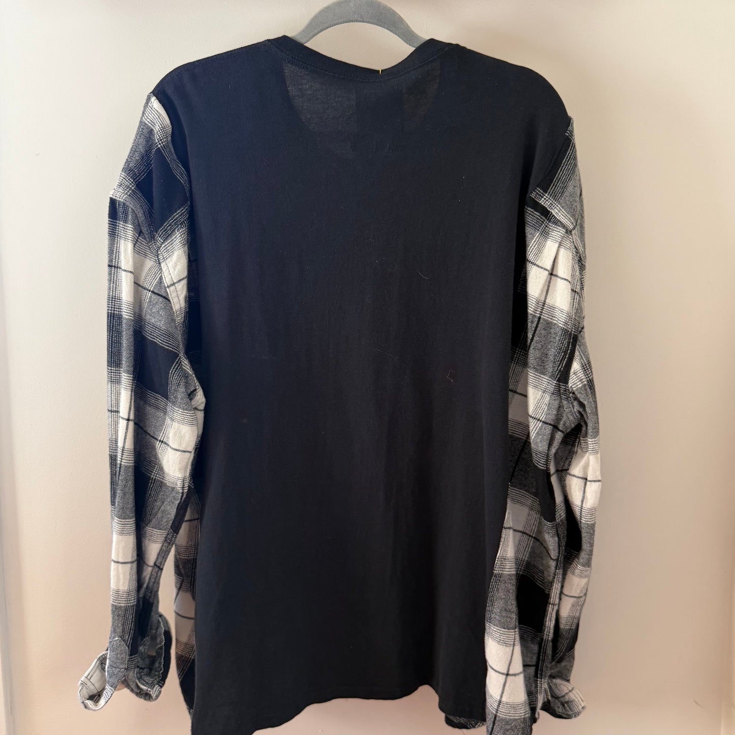 Cincinnati Bengals Upcycled T-shirt Flannel