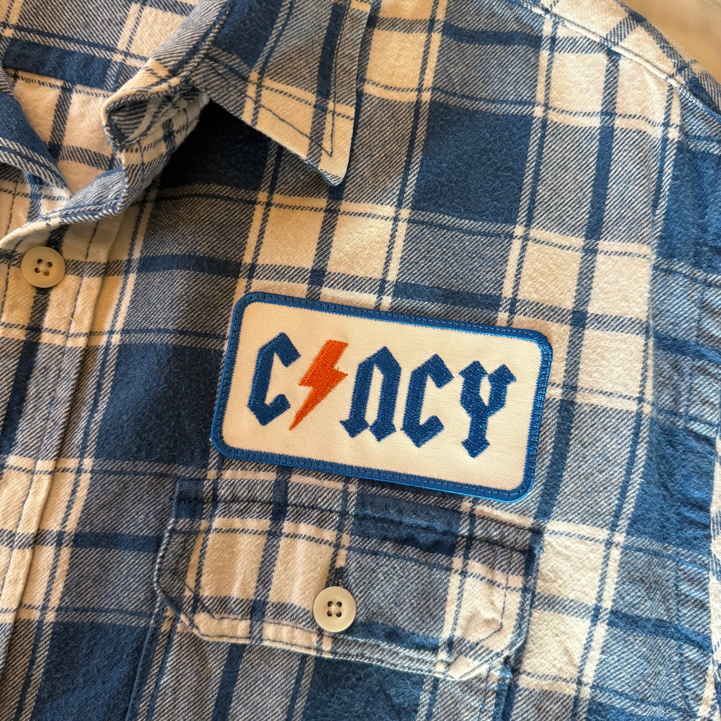 CINCY Embroidered Iron-on Patch