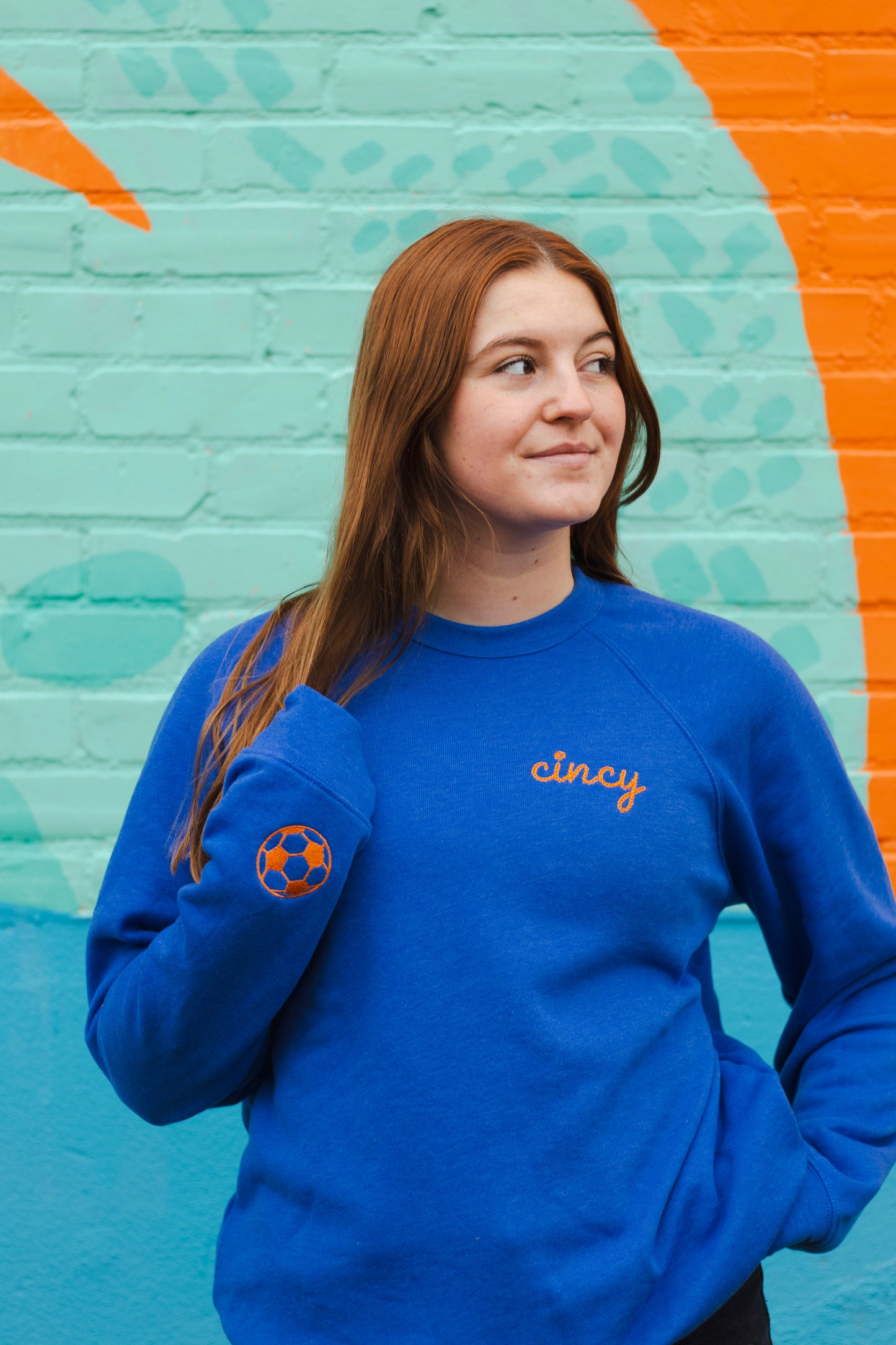 FC Cincy Embroidered Futbol Sweatshirt