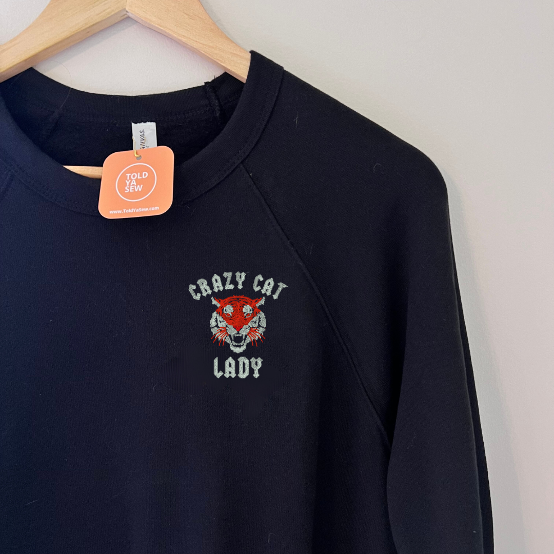 Crazy Cat Lady Cincy Football Sweatshirt