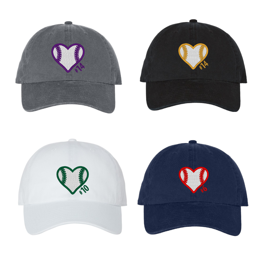 Custom softball caps sales