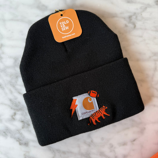Cincy Bengals Embroidered Carhartt Beanie Hat