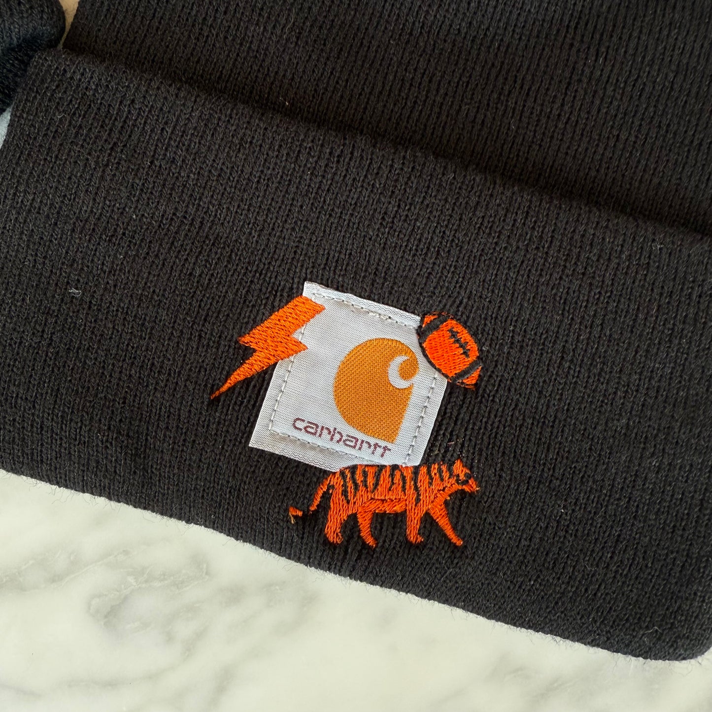 Cincy Bengals Embroidered Carhartt Beanie Hat