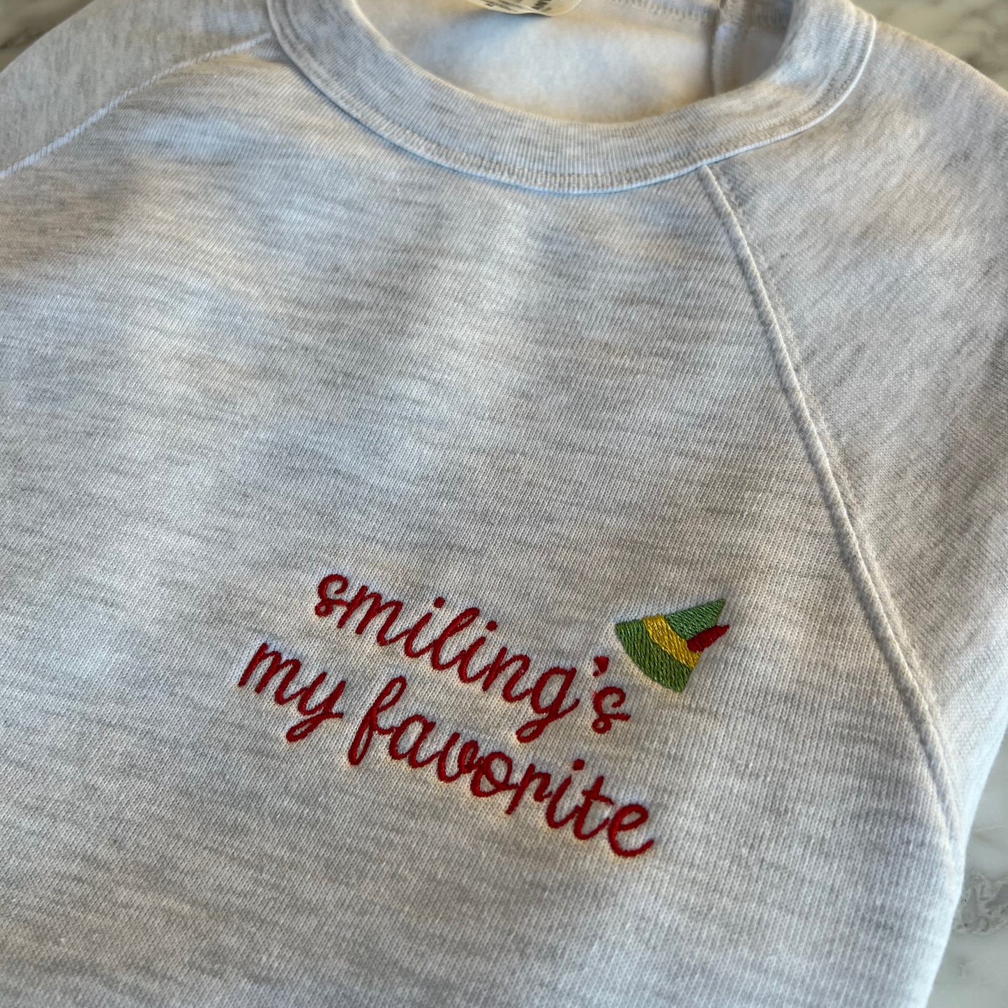 "Smiling's my favorite" Sweatshirt