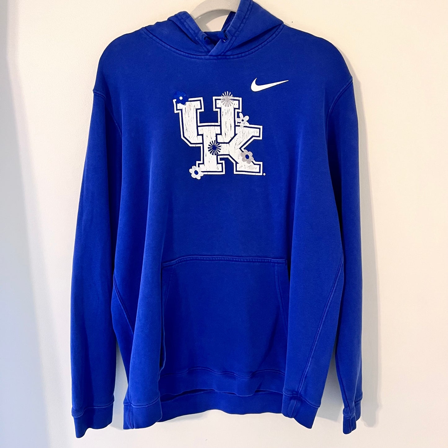 UK University of Kentucky Embroidered Upcycled Nike Hoodie