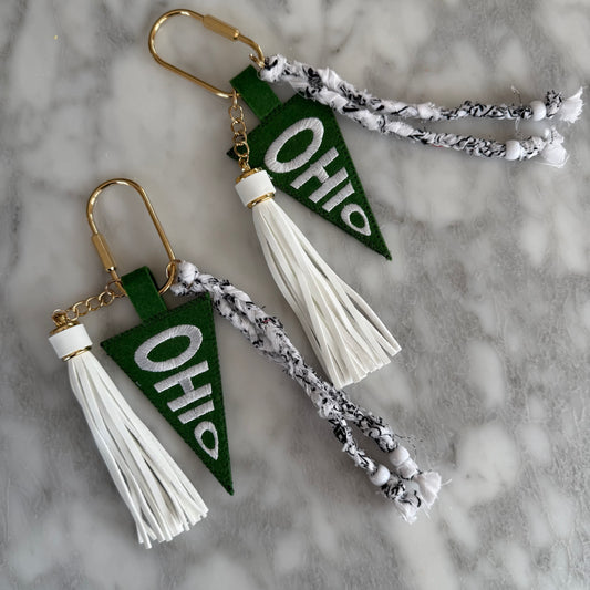 Ohio University Pennant Bag Charm