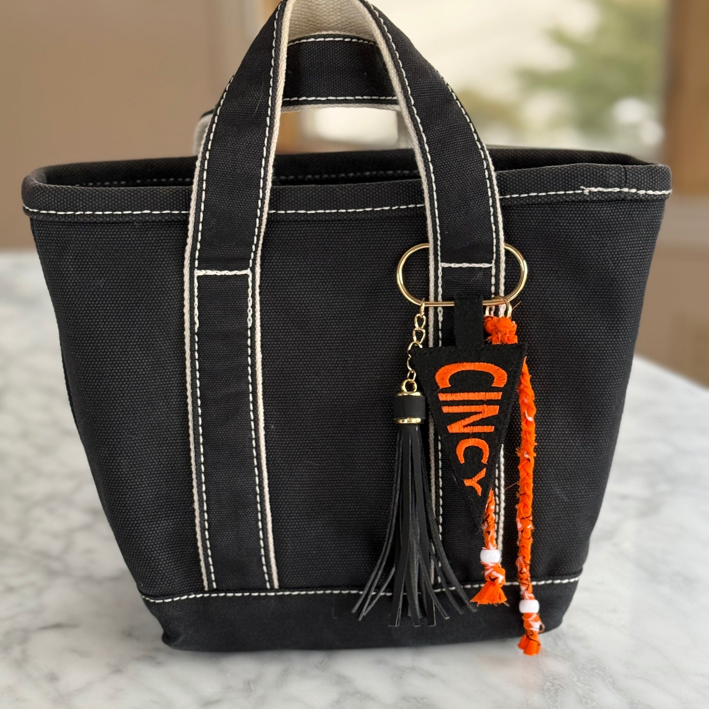 Cincy Football | Cincinnati Bengals Pennant Bag Charm