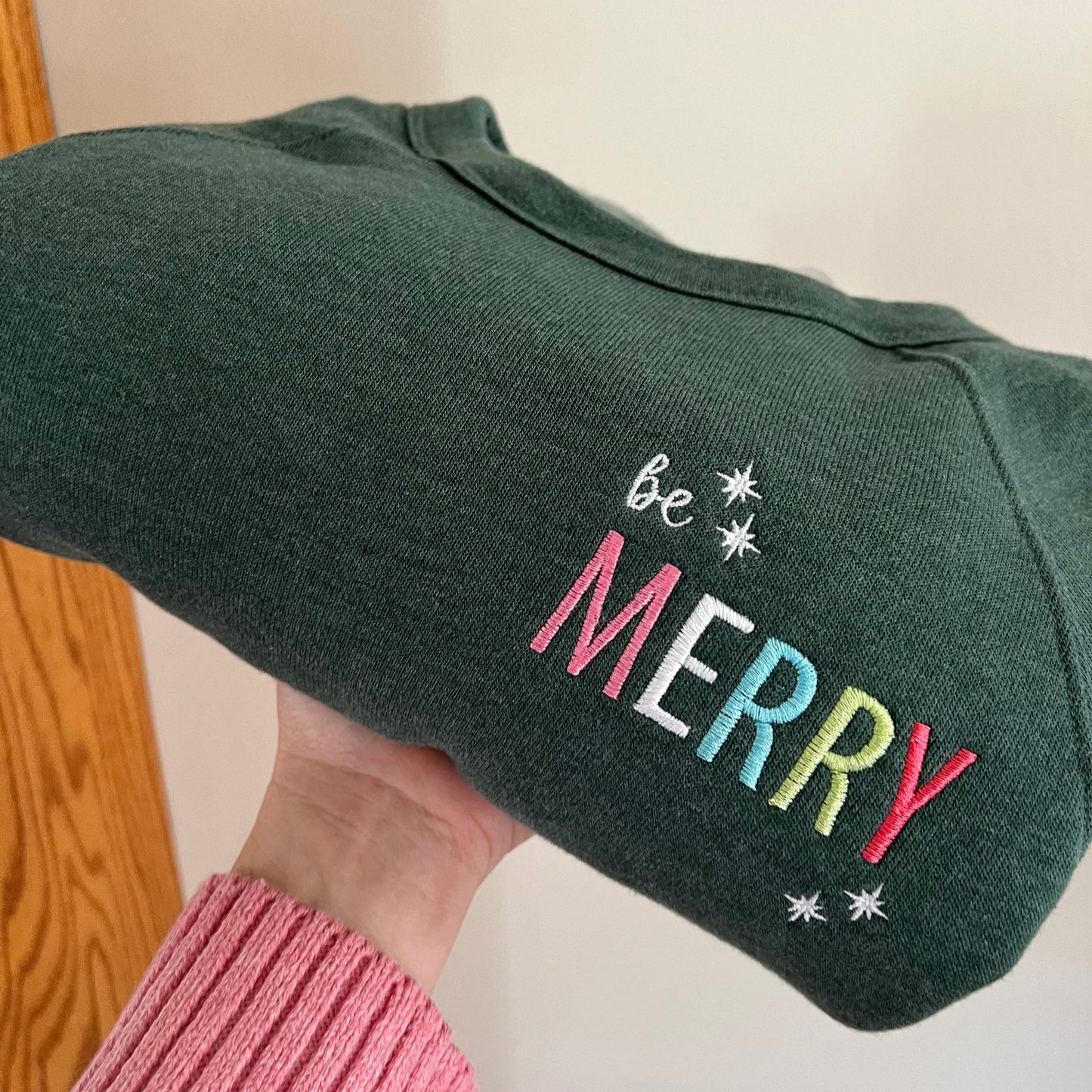 "Be Merry" Sweatshirt