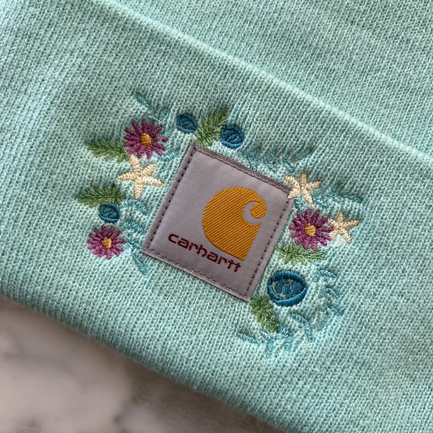 Carhartt Embroidered Floral Beanie