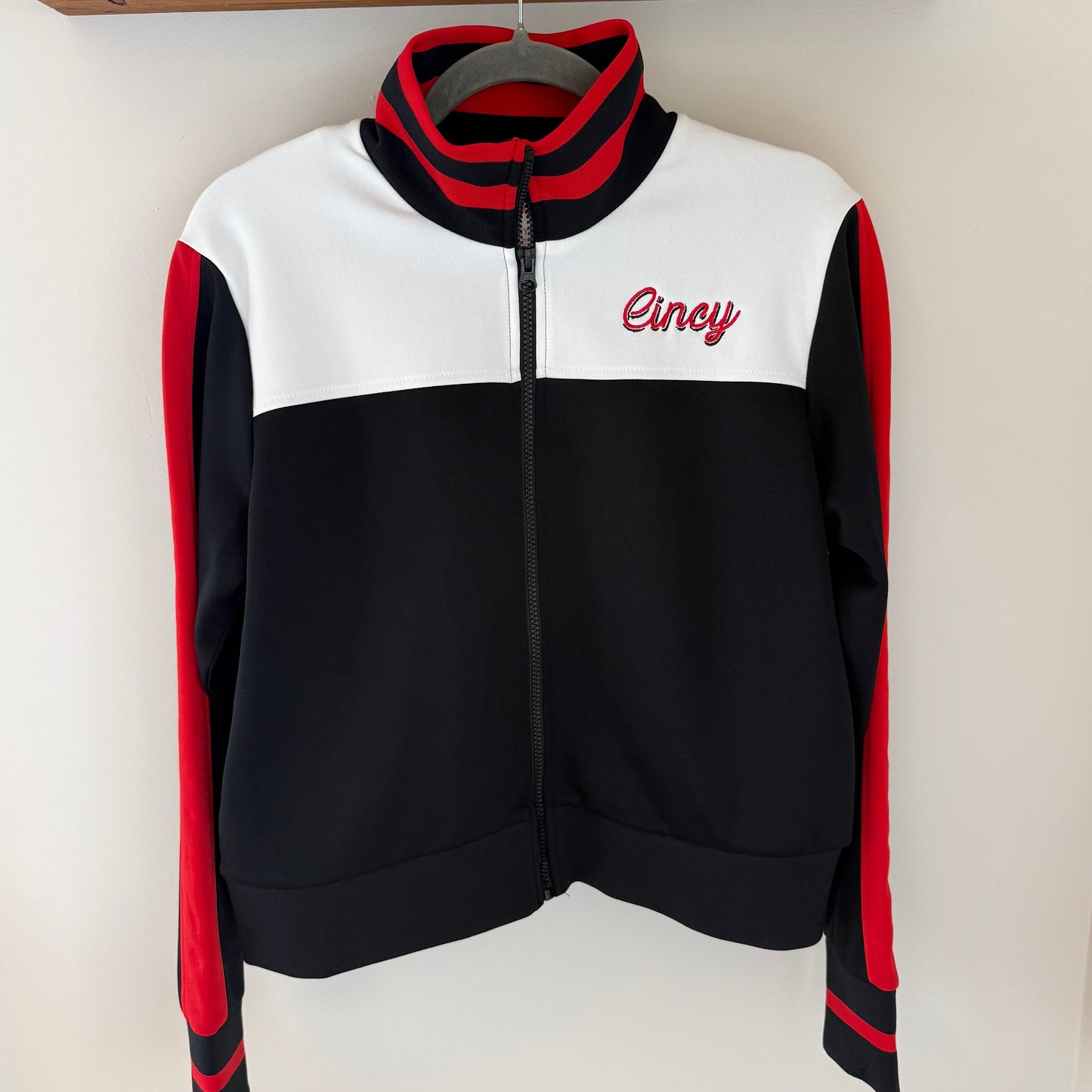 Mr. Reds Upcycled Track Moto Jacket