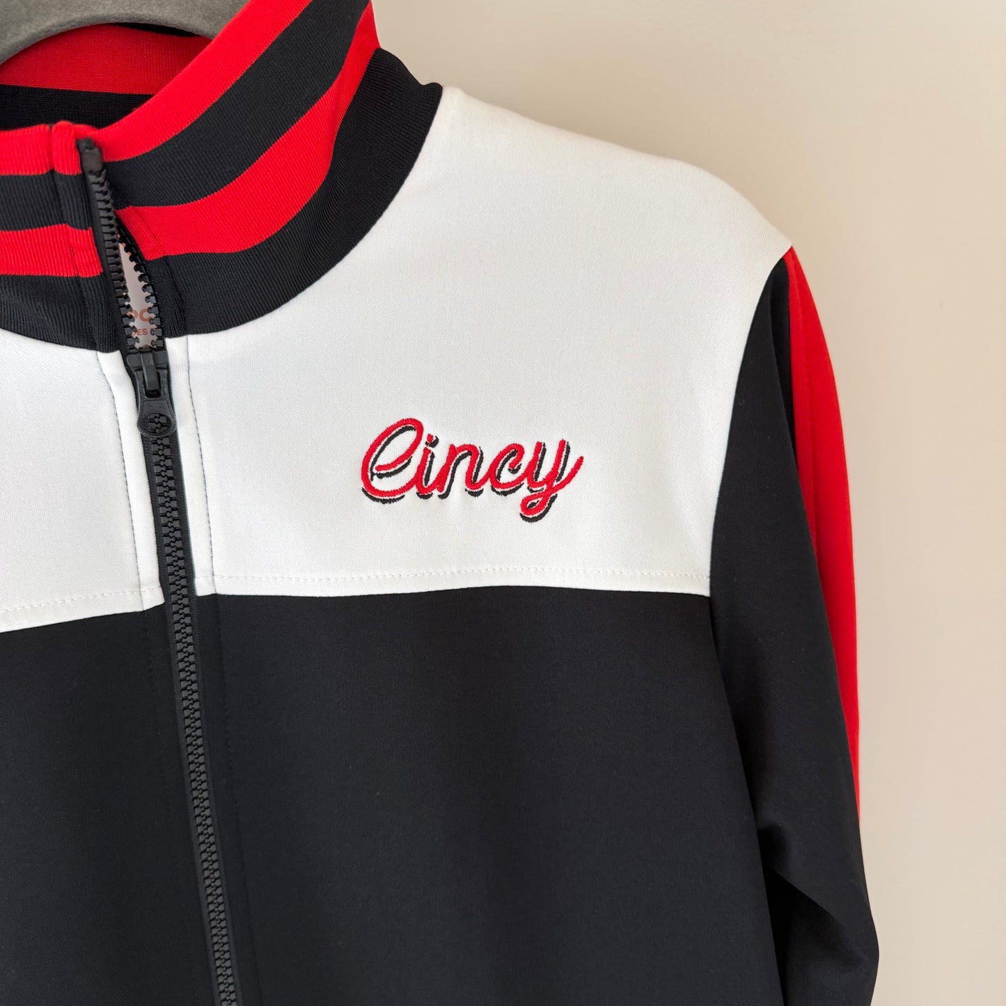 Mr. Reds Upcycled Track Moto Jacket