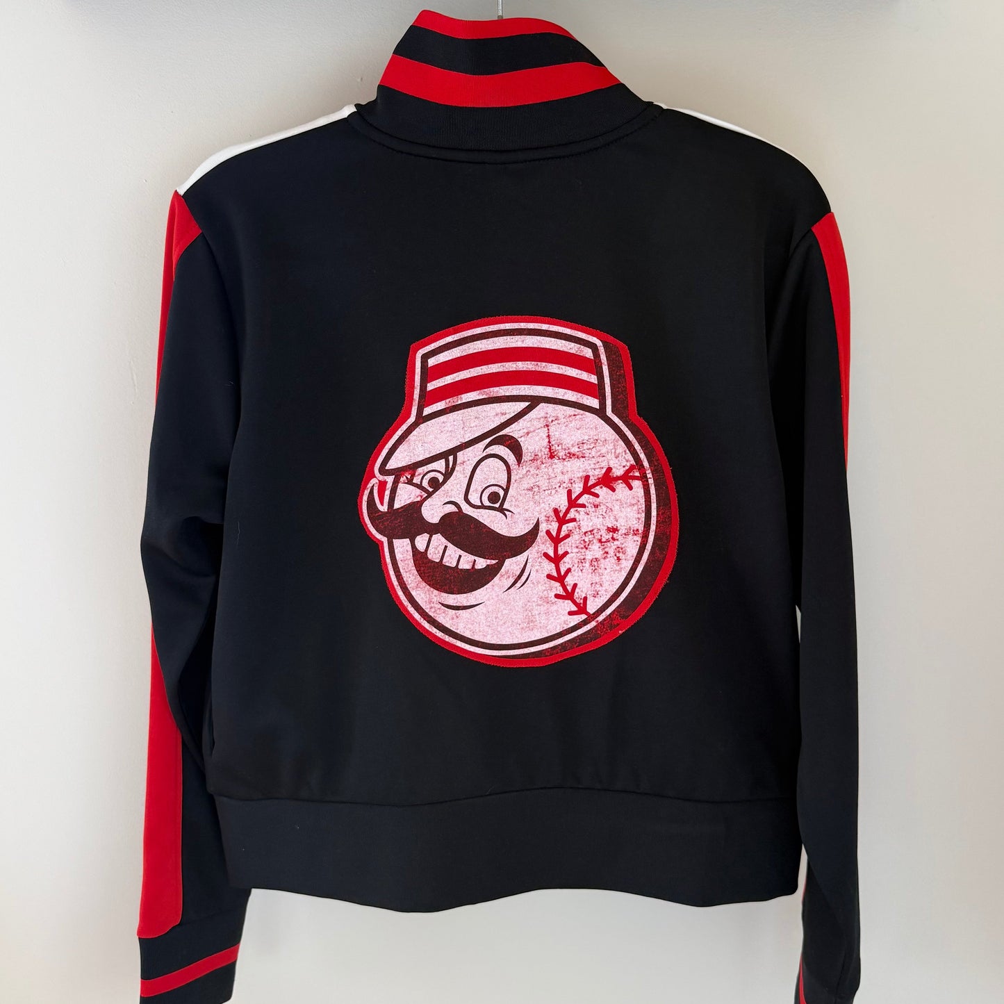 Mr. Reds Upcycled Track Moto Jacket