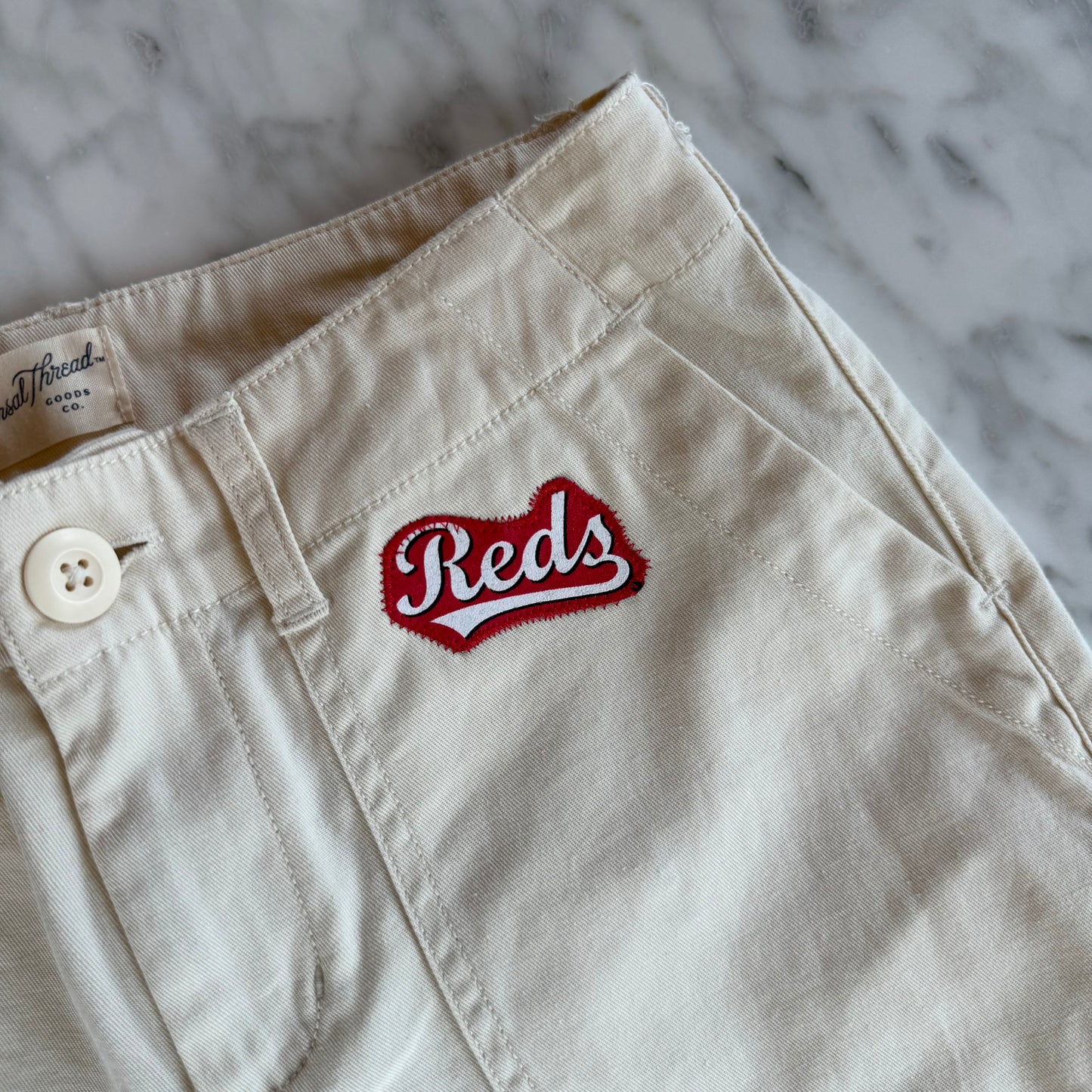 Cincinnati Reds Upcycled Cargo Pants