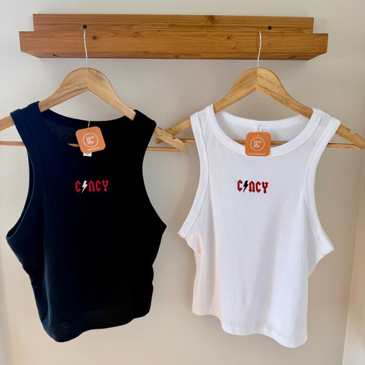 C⚡️NCY- Cincinnati Reds Embroidered Fitted Tank Top Shirt