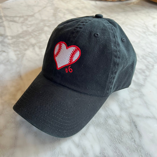 Custom Embroidered Baseball or Softball Hat