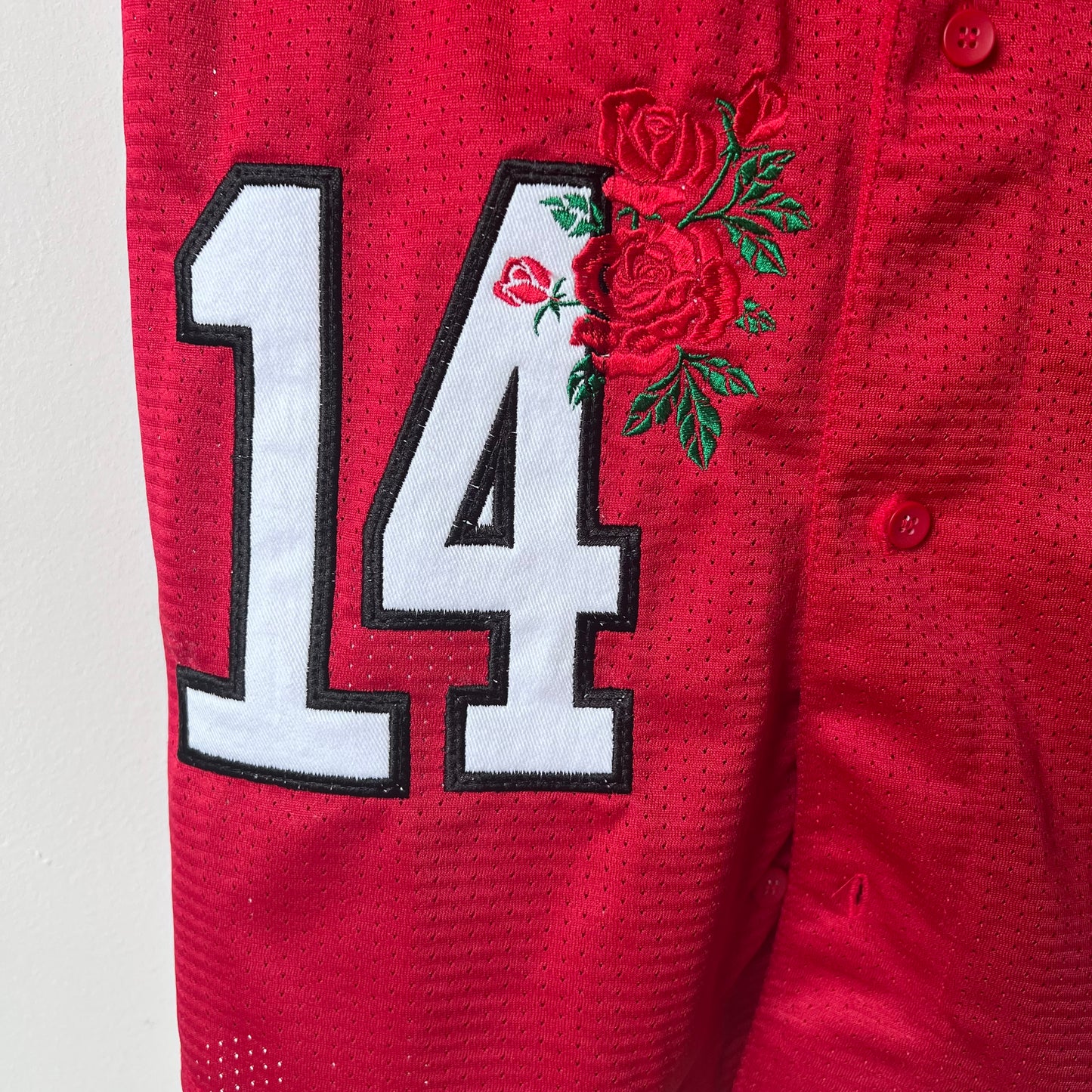"Hit King" Pete Rose Embroidered Upcycled Sleeveless Jersey