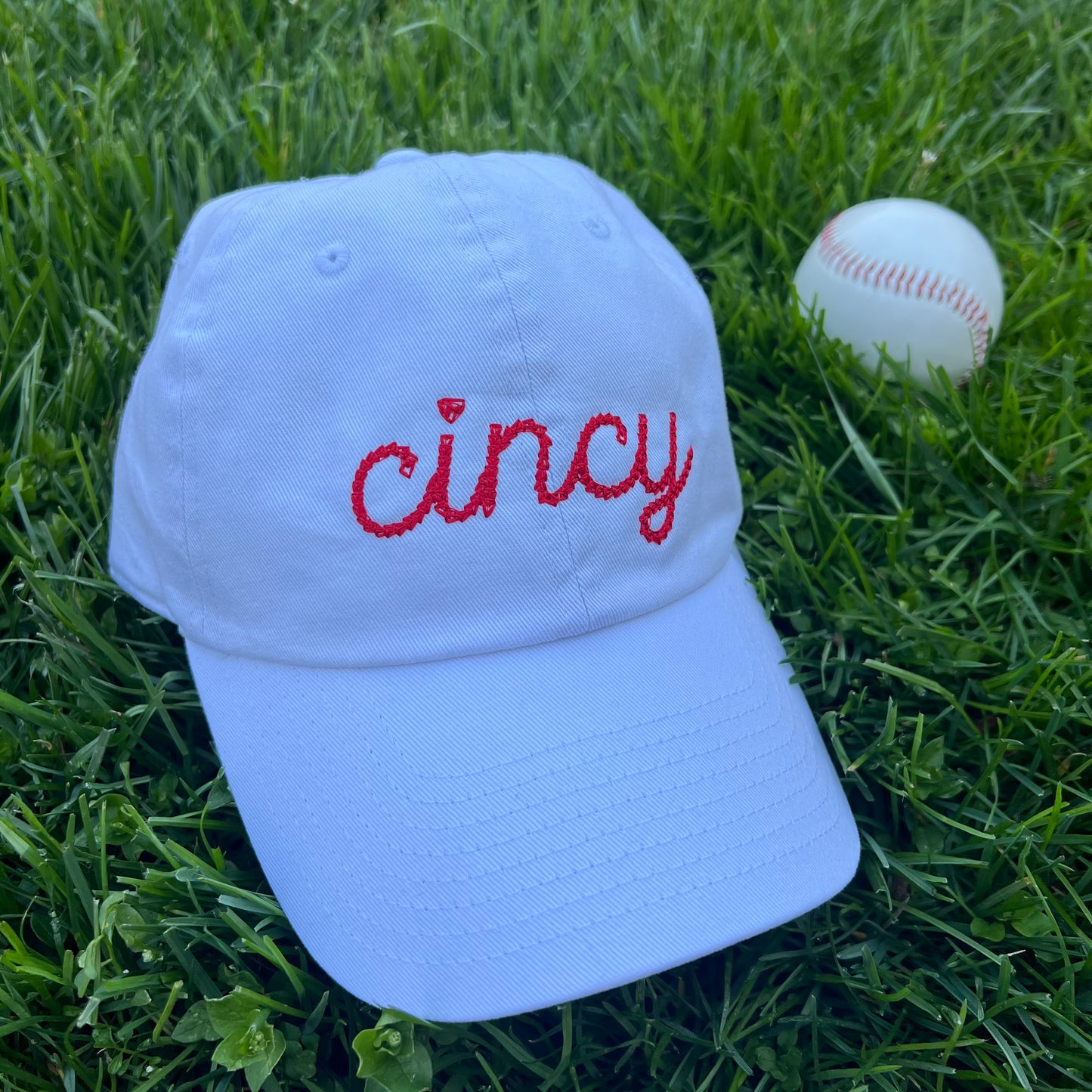 Cincy Embroidered Baseball Cap