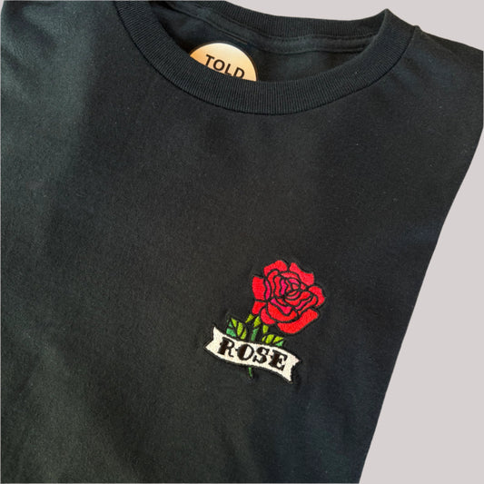Rose "Hit King" Cincy Baseball Embroidered T-Shirt