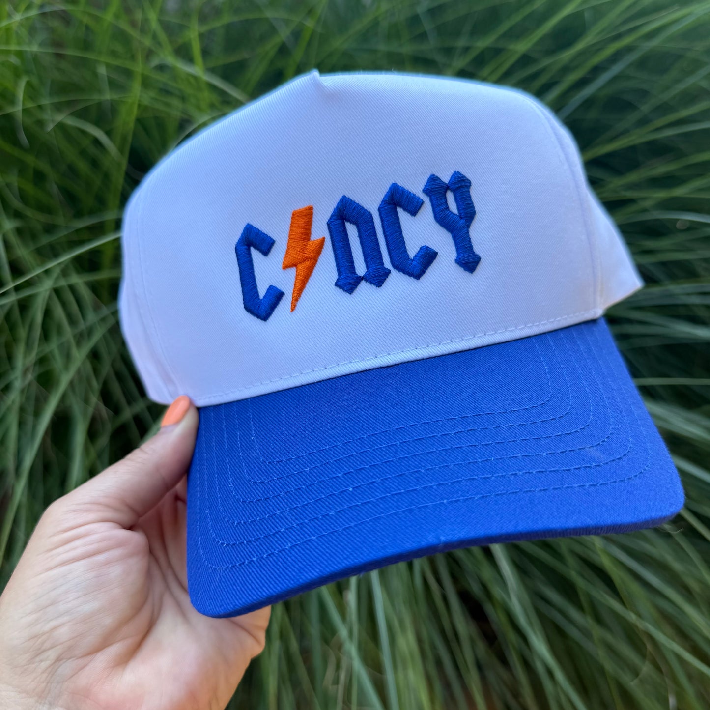 "C⚡️NCY" FCC Cincinnati Embroidered Five-Panel Twill Hat