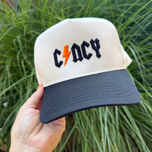 "C⚡️NCY" Cincinnati Bengals Embroidered Five-Panel Twill Hat