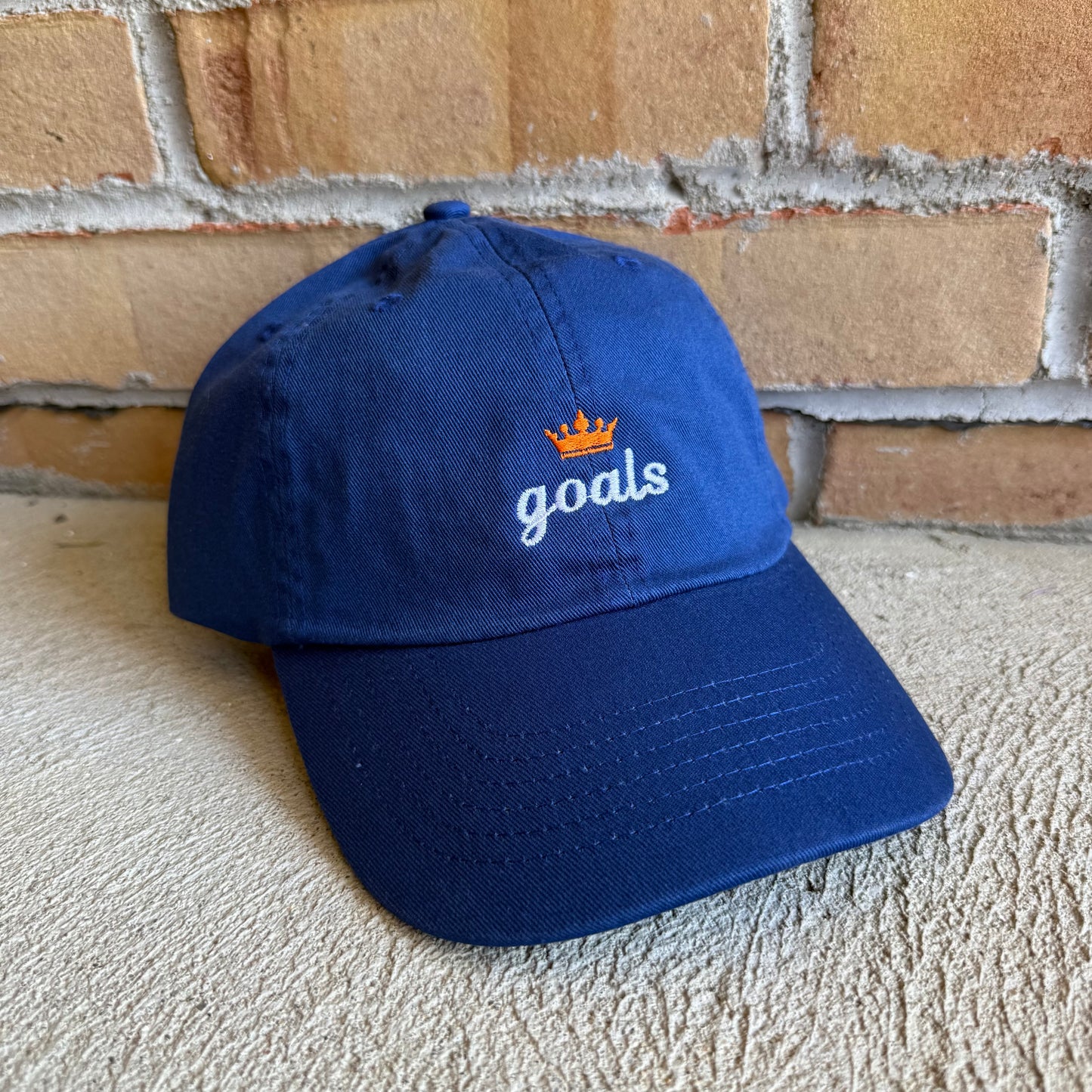 "Goals" FC Cincinnati Futbol Embroidered Cap Hat
