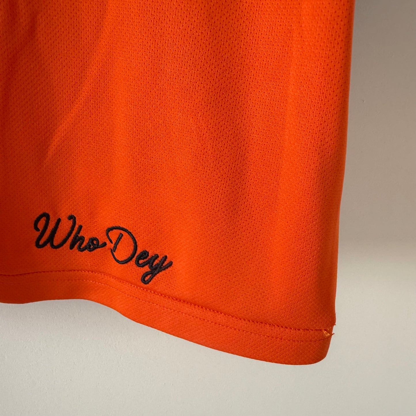 Cropped Cincinnati Bengals Upcycled Jersey T-Shirt
