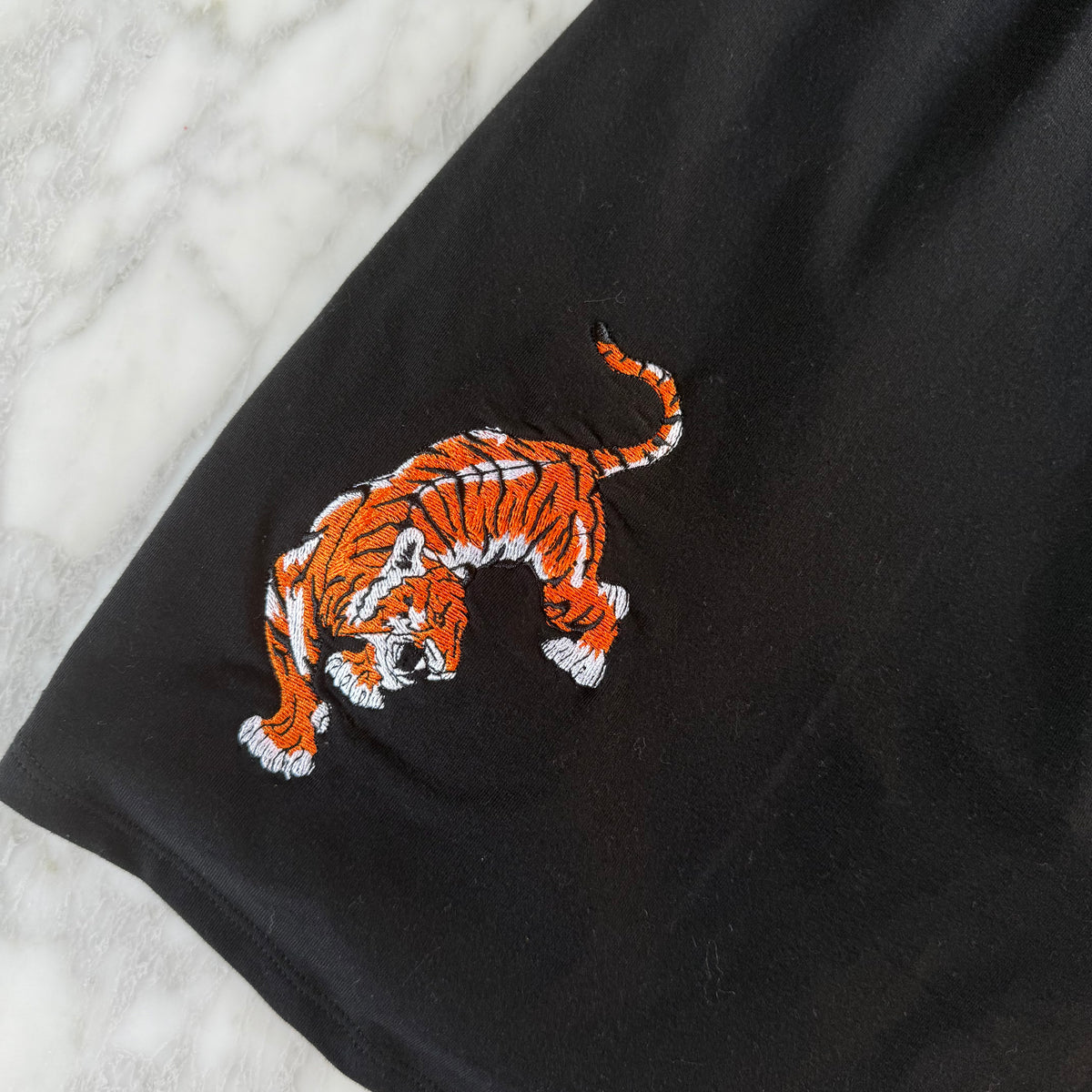 Cincy Bengals-Inspired Upcycled Activewear Dress