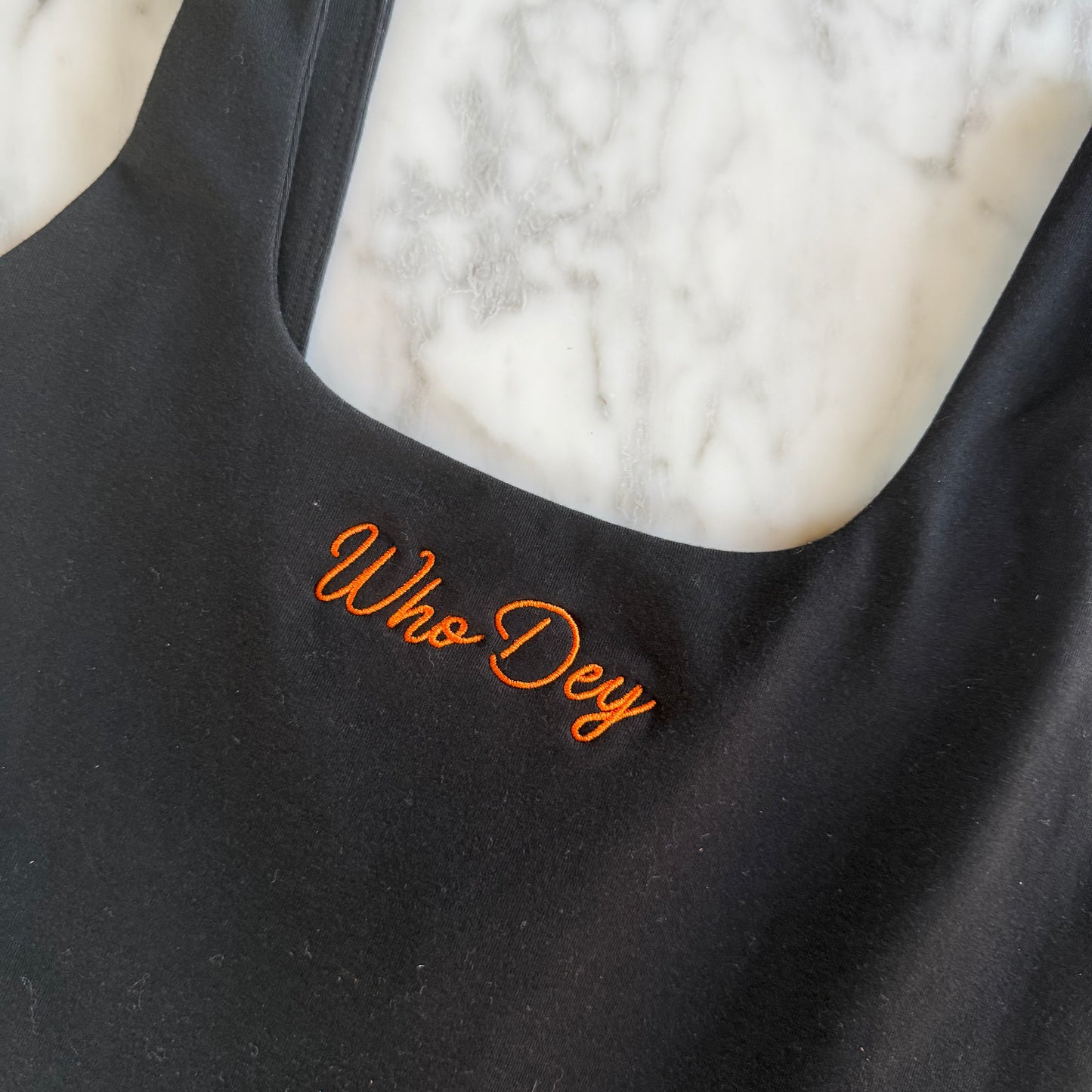 Cincy Bengals-Inspired Upcycled Activewear Dress