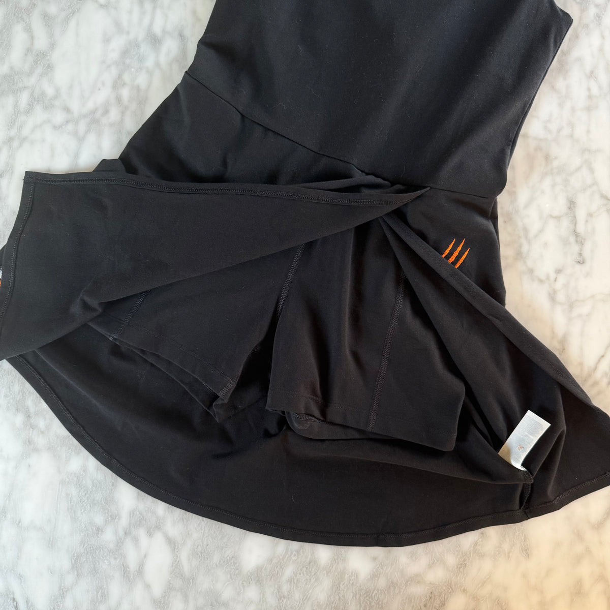 Cincy Bengals-Inspired Upcycled Activewear Dress