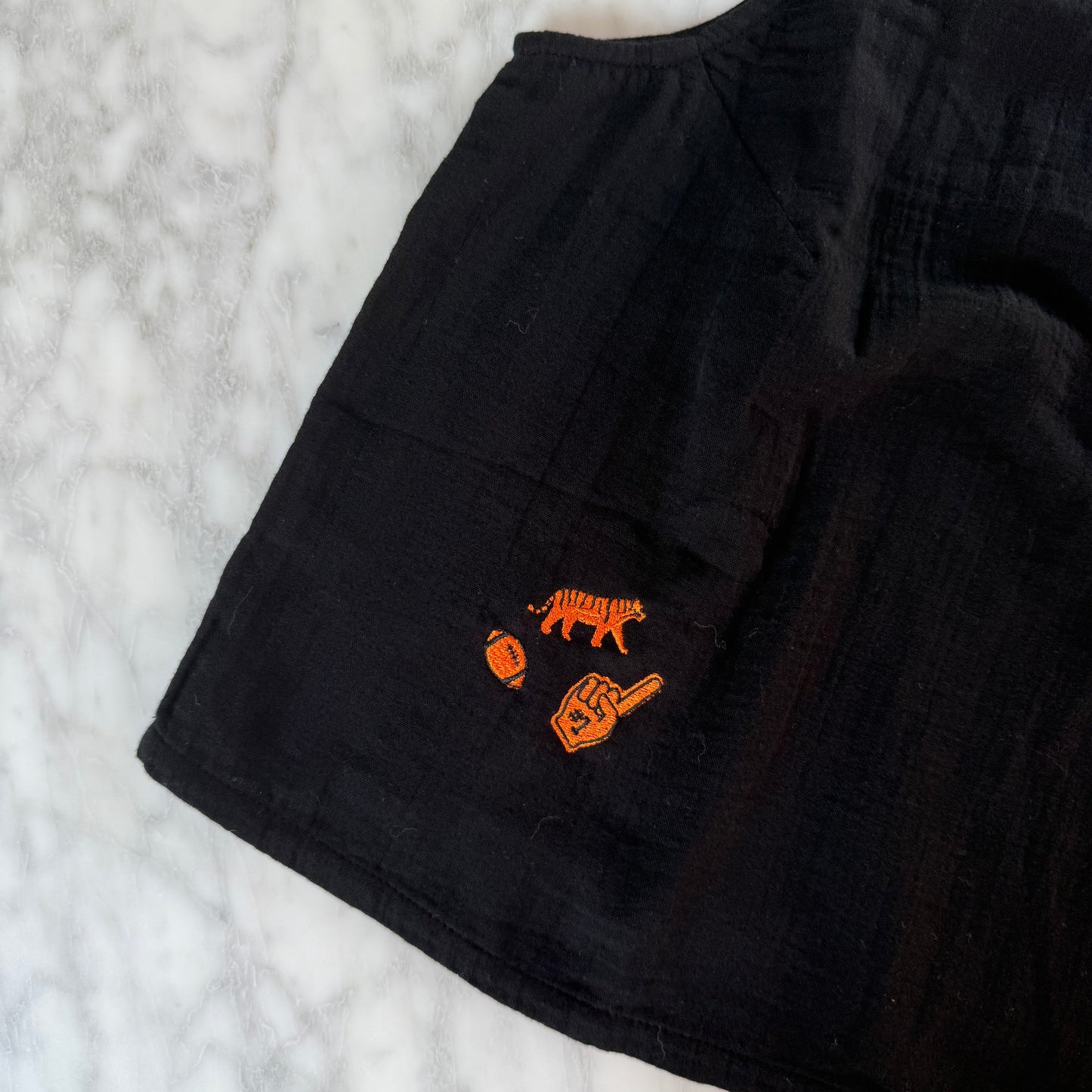 Cincinnati Bengals Embroidered Upcycled Cotton Tank