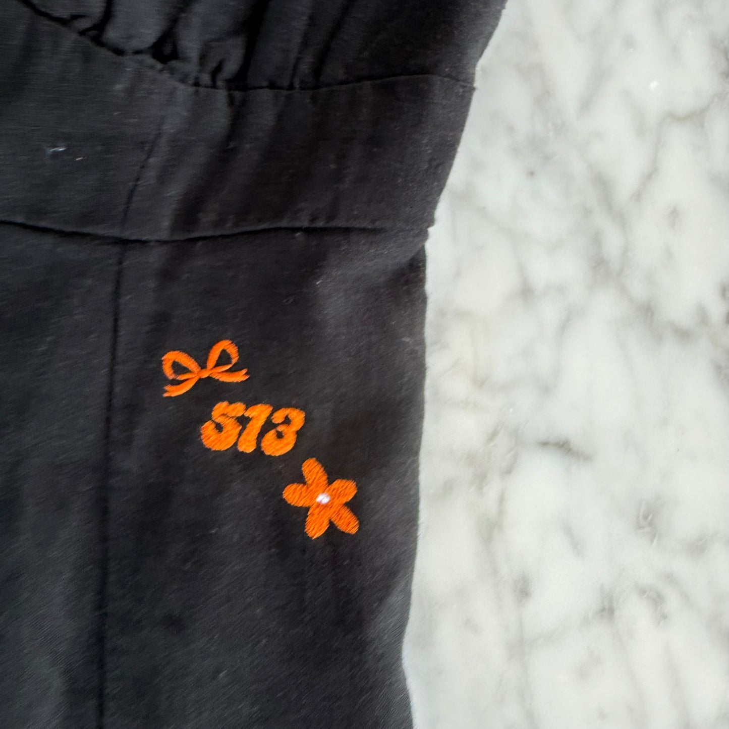 Cincy Bengals-Inspired Upcycled Sundress