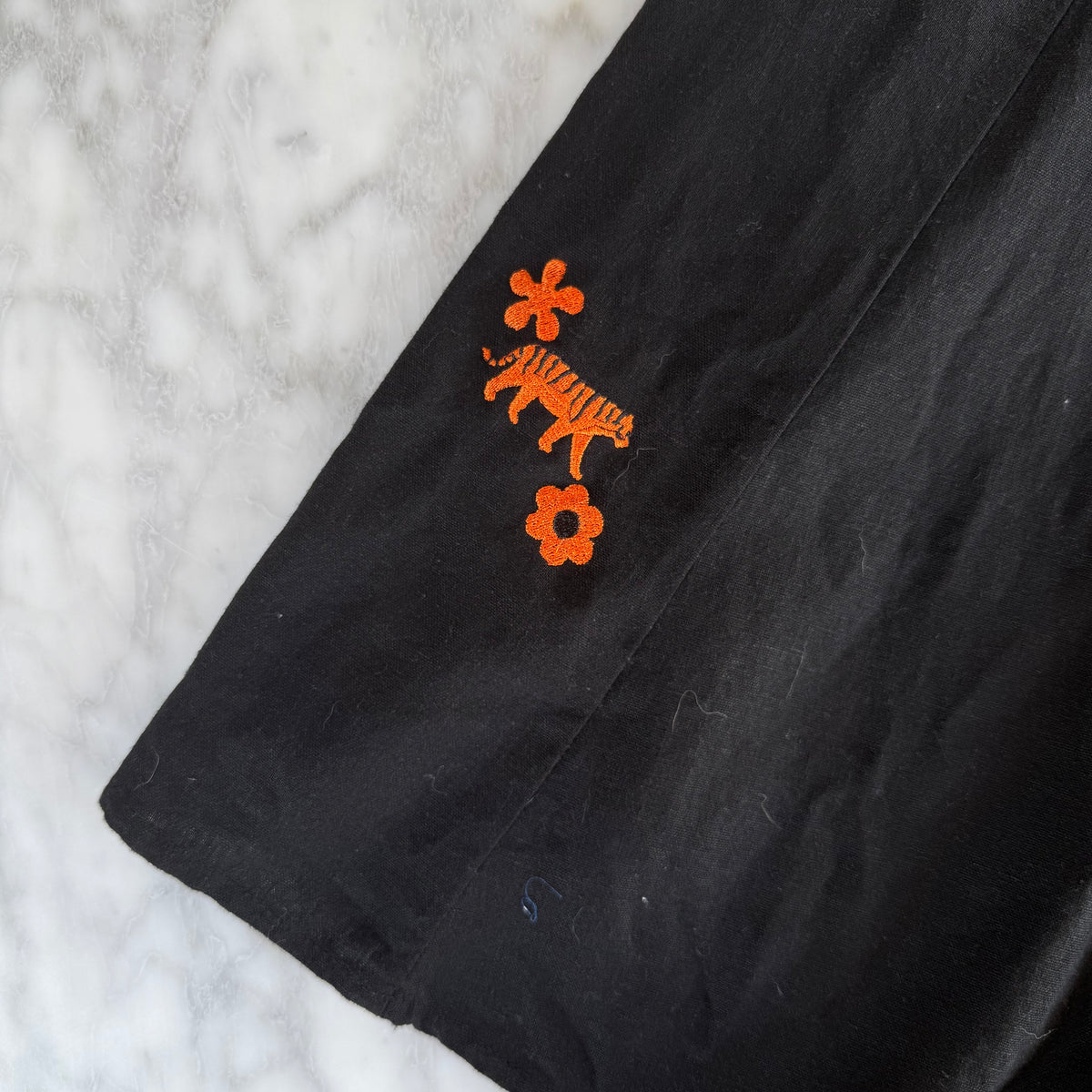 Cincy Bengals-Inspired Upcycled Sundress