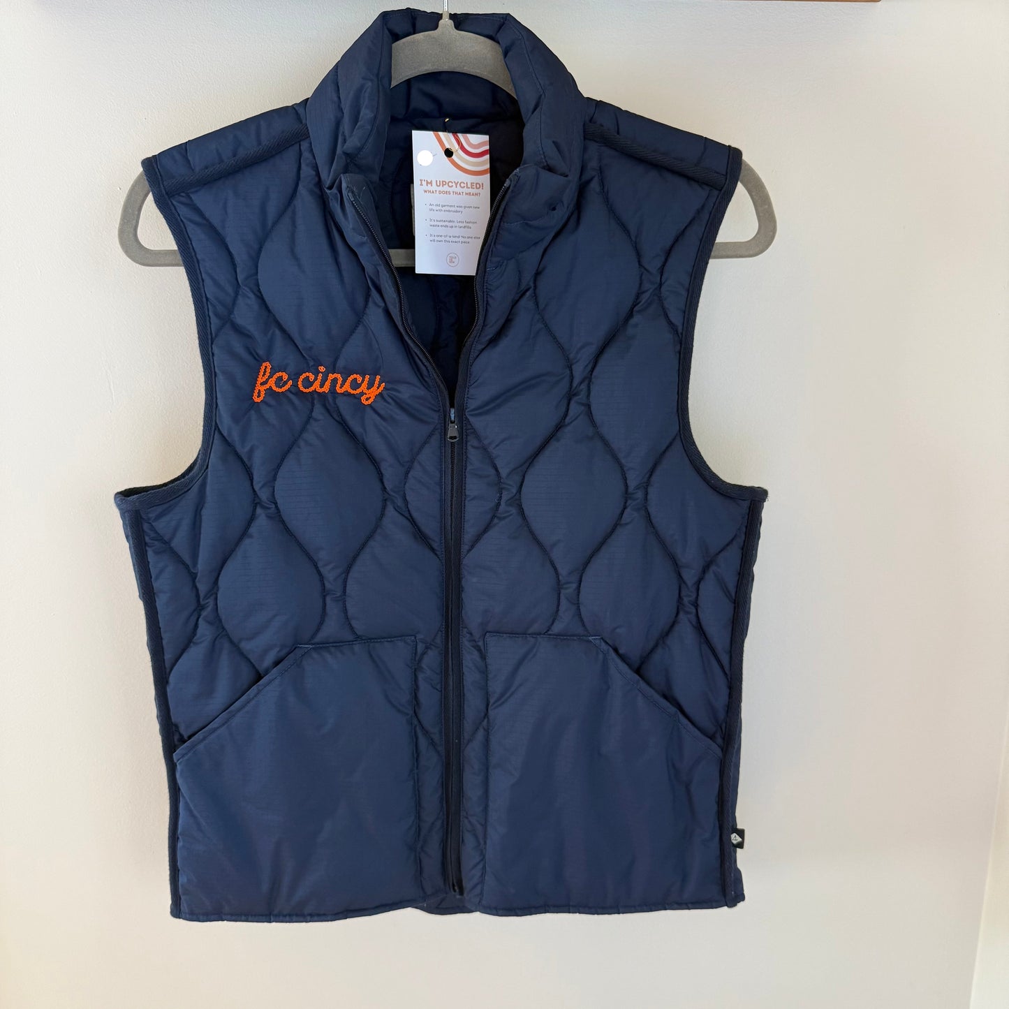 FC Cincy Upcycled Women's Puffer Vest