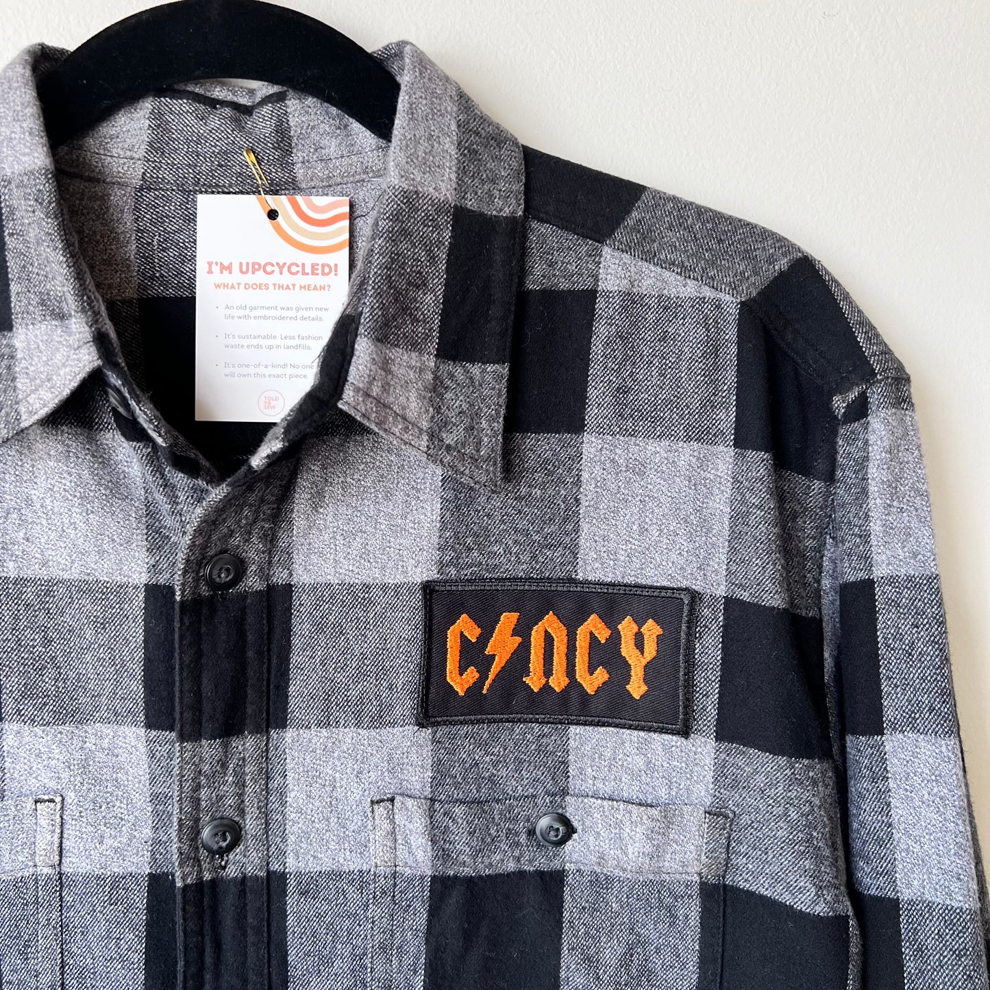 Cincy Bengals Upcycled Flannel Shirts