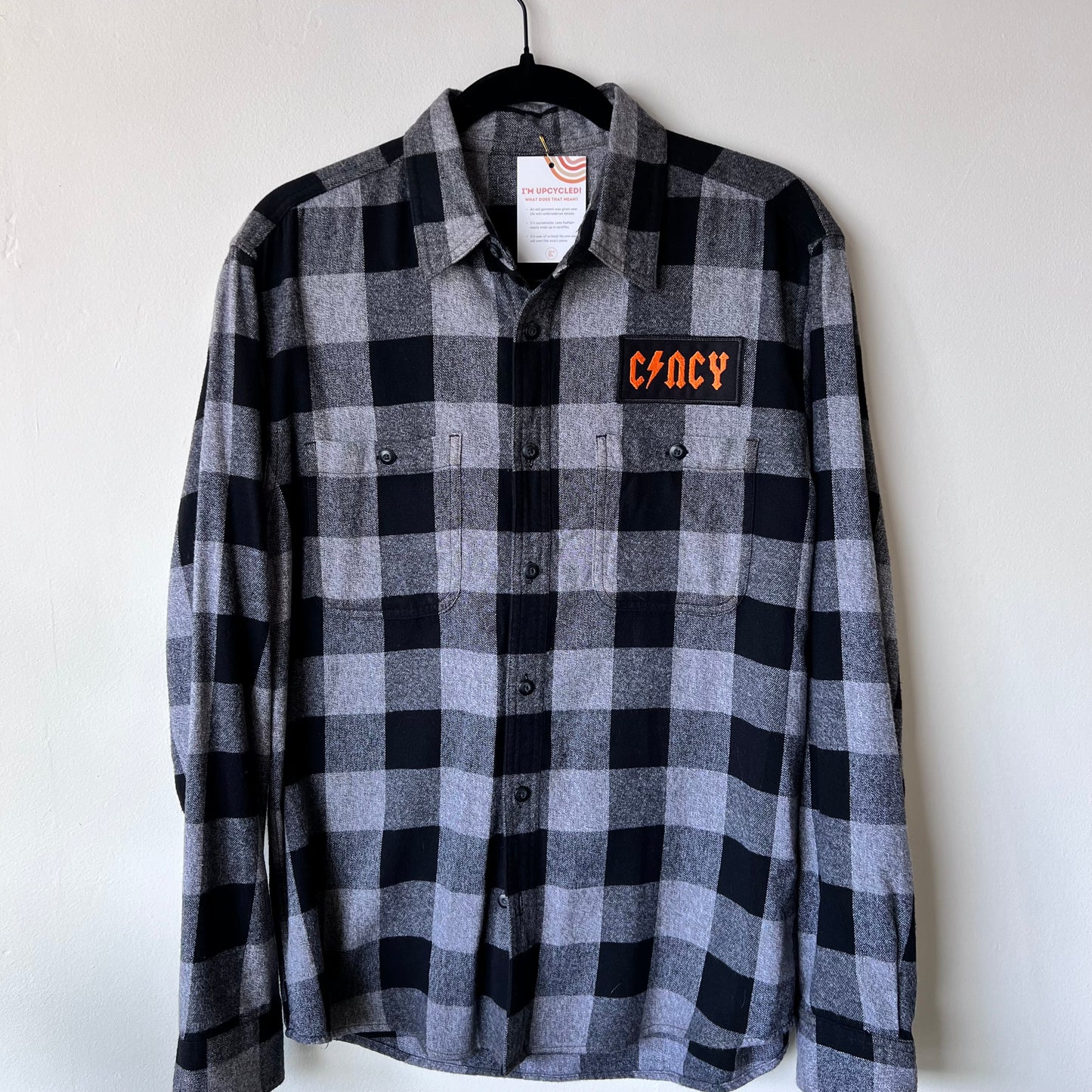 Cincy Bengals Upcycled Flannel Shirts