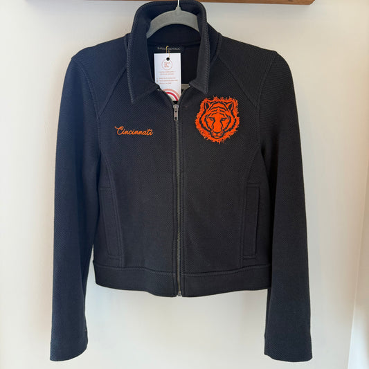 Upcycled Cincinnati Football Fitted Jacket