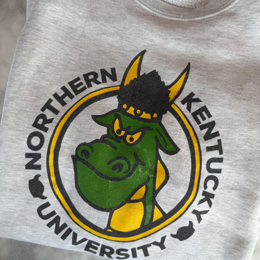 Vintage "Hey U" Mascot NKU Northern Kentucky University Sweatshirt
