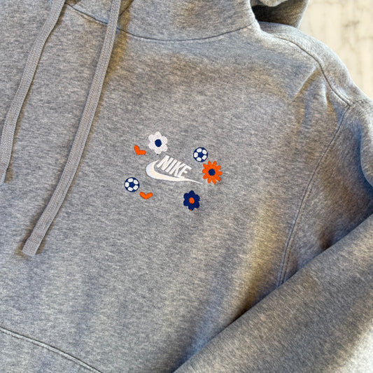 FC Cincy Embroidered Upcycled Nike Hoodie