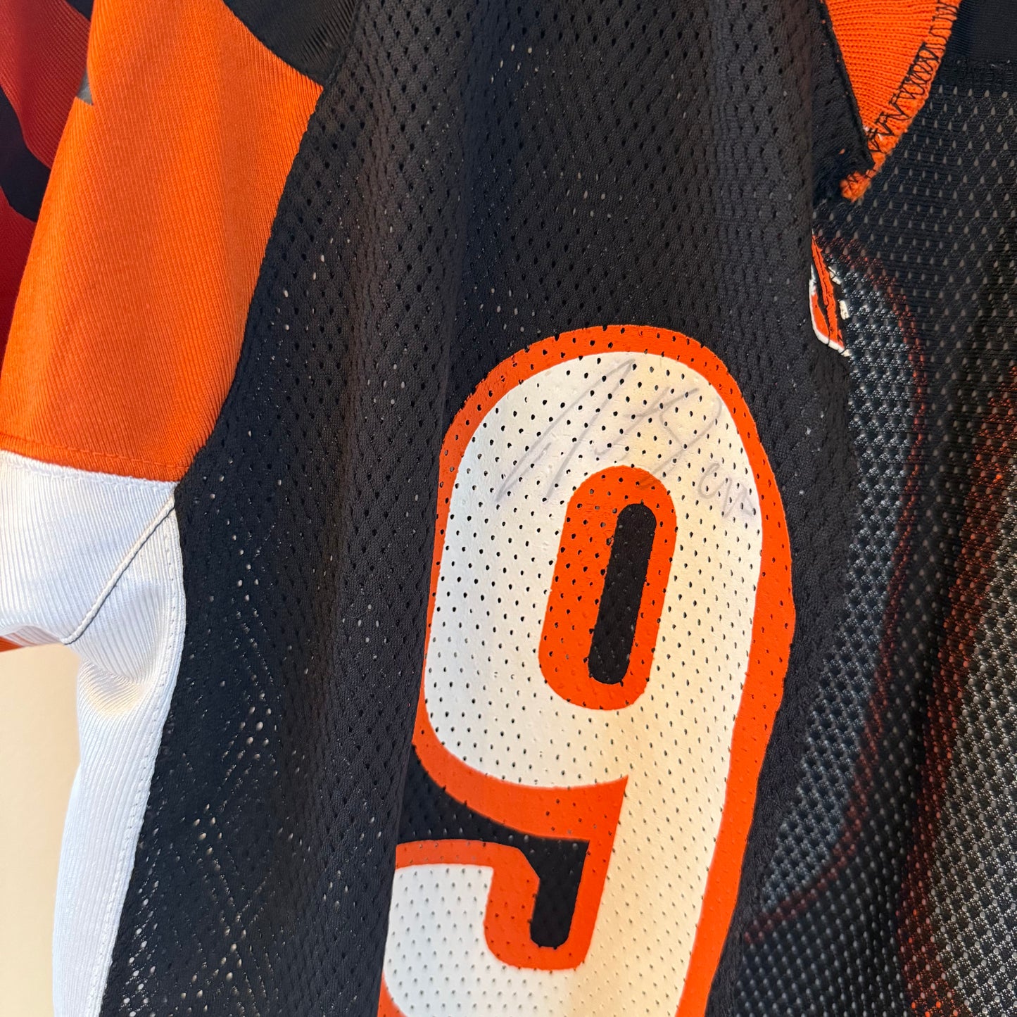 Cincinnati Bengals #90 Reworked Cropped Cardi Jersey